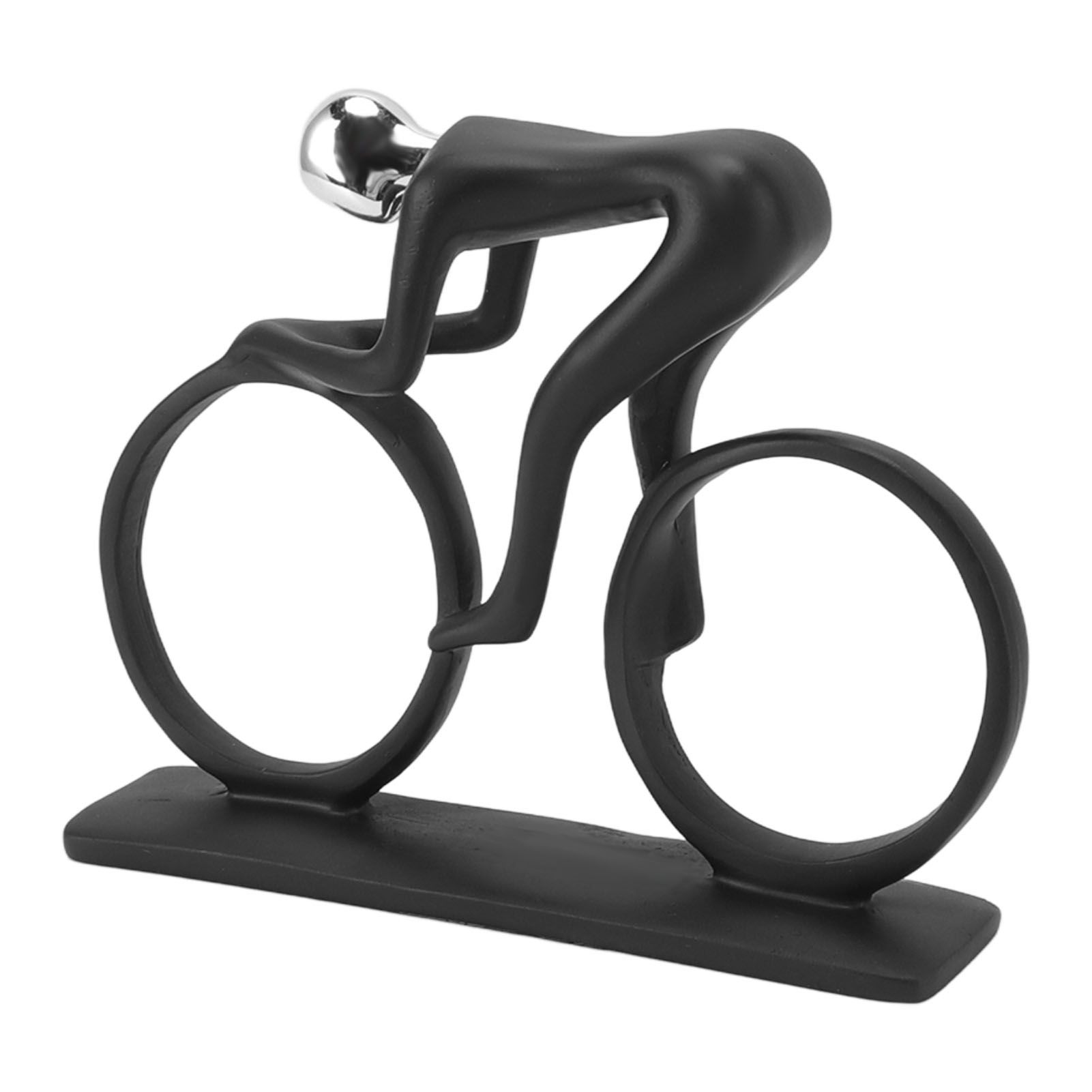 Cycling Ornament Resin Simple Streamlined Appearance Desktop Decoration for TV view 2