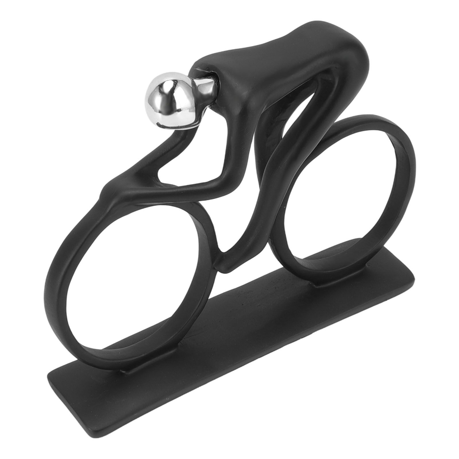 Cycling Ornament Resin Simple Streamlined Appearance Desktop Decoration for TV view 3