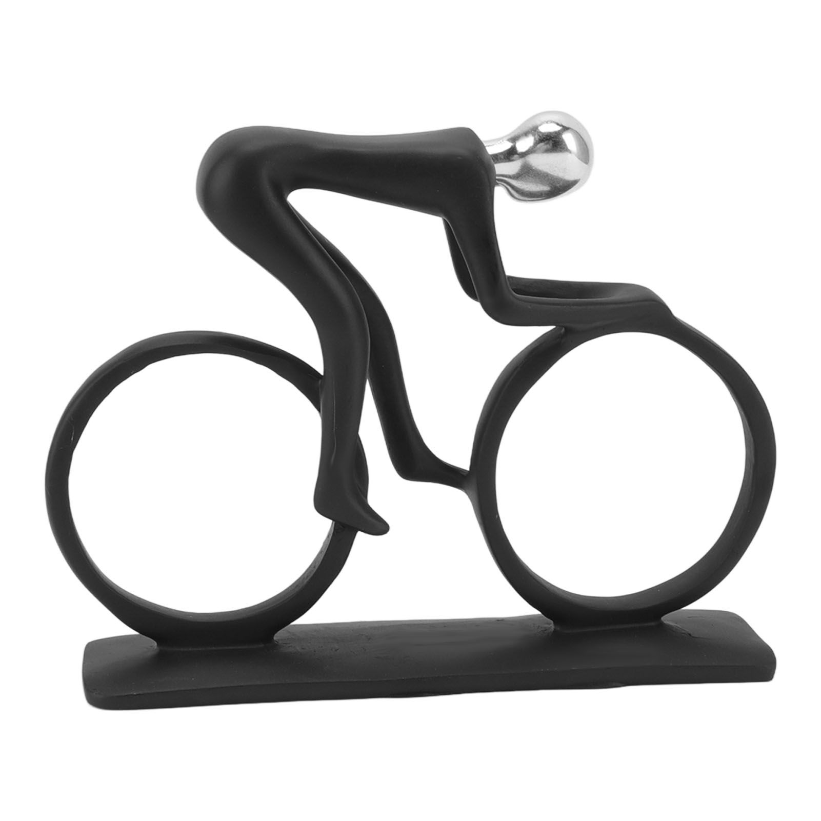 Cycling Ornament Resin Simple Streamlined Appearance Desktop Decoration for TV view 5