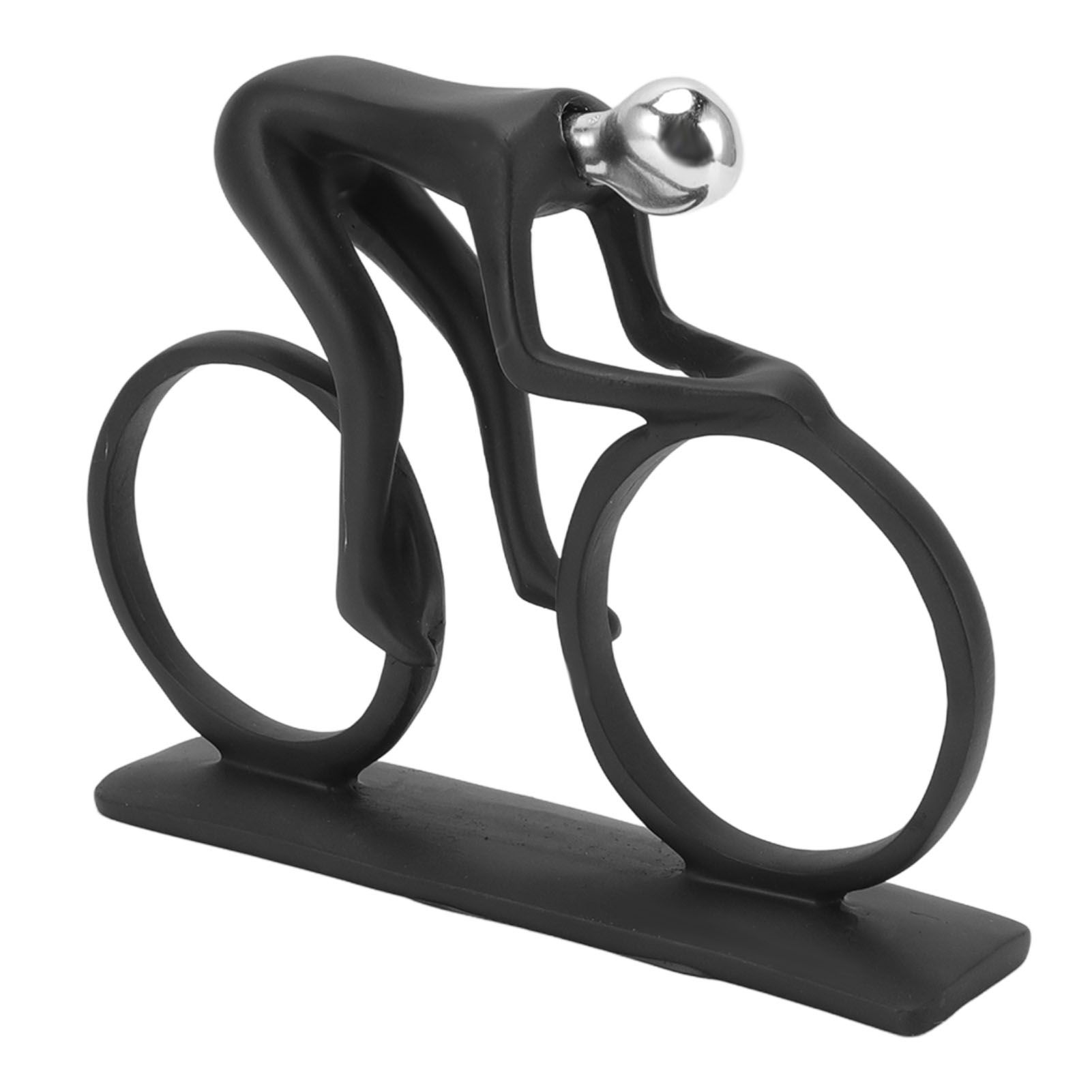 Cycling Ornament Resin Simple Streamlined Appearance Desktop Decoration for TV view 6