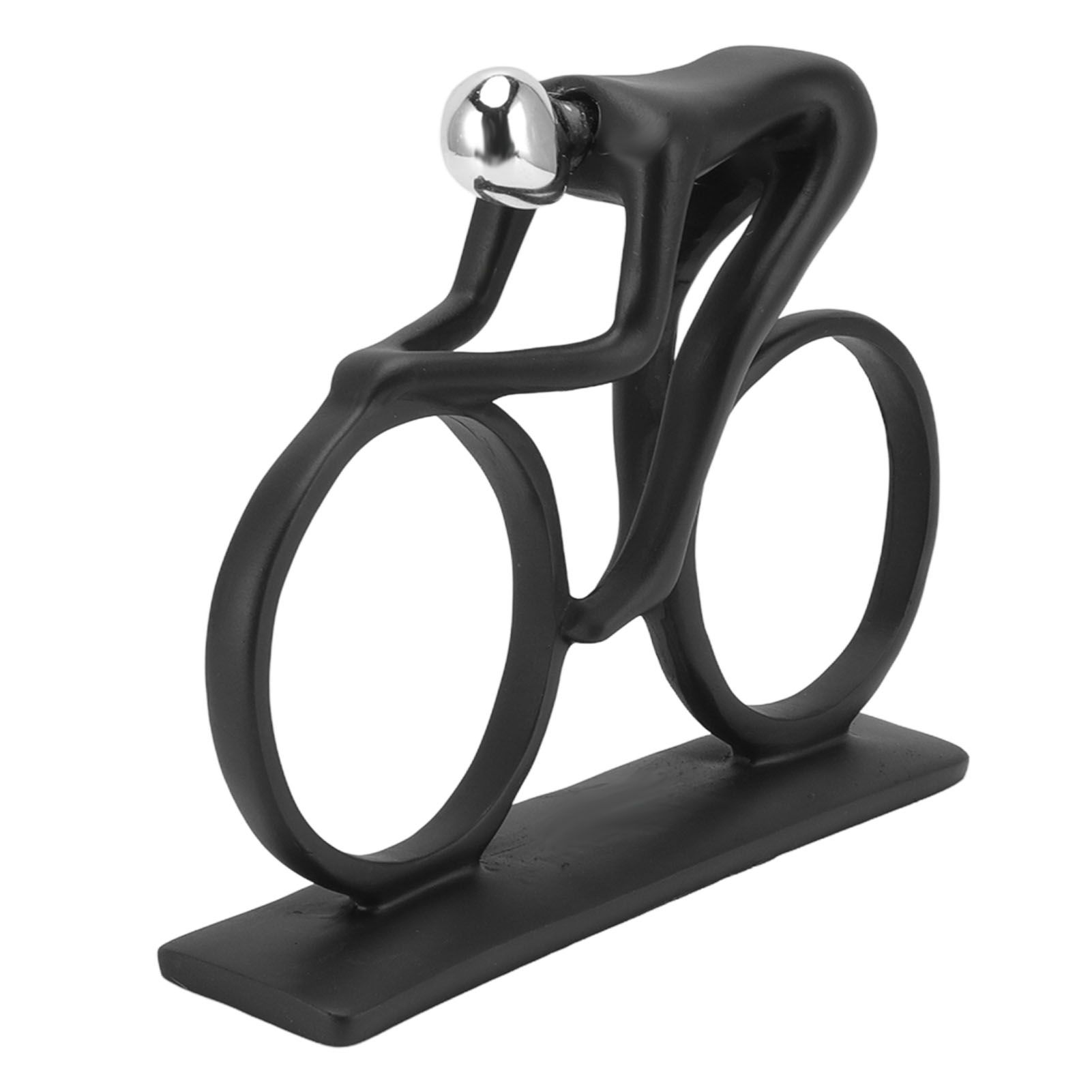 Cycling Ornament Resin Simple Streamlined Appearance Desktop Decoration for TV view 7