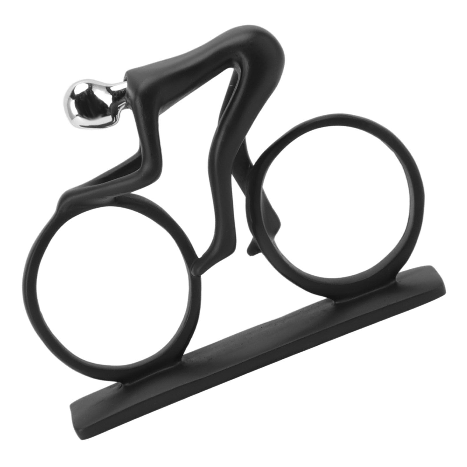 Cycling Ornament Resin Simple Streamlined Appearance Desktop Decoration for TV view 9
