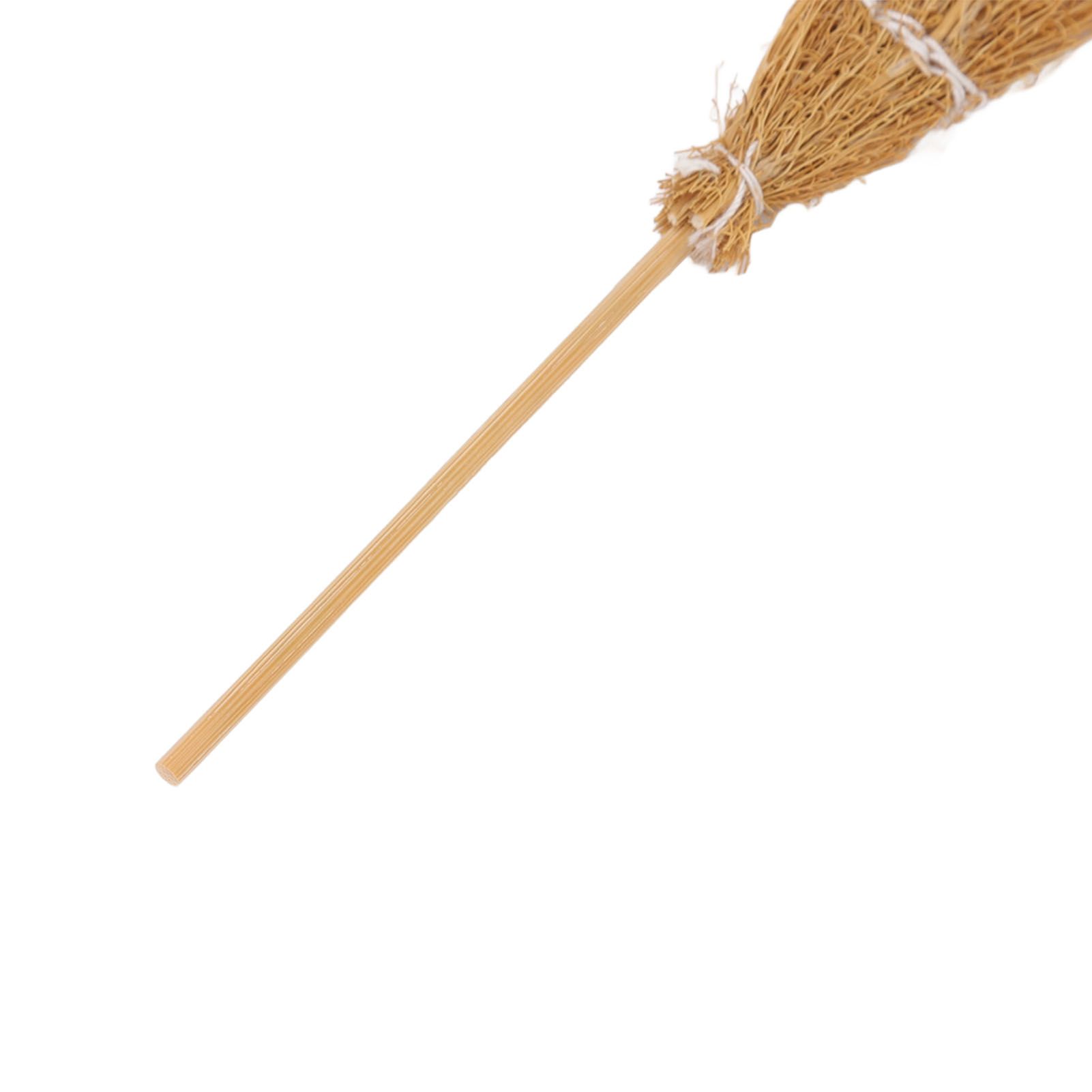 20pcs Mini Witch Broom White Rope Decoration DIY Mini Witch Miniature Witch view 14