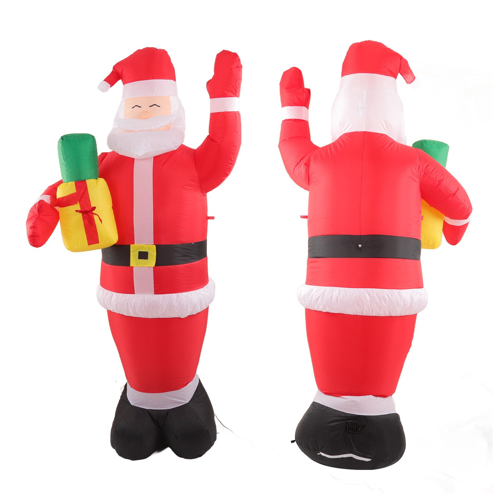 Inflatable Christmas Old Man Model with Gift Bag in Hand LED Growing view 8