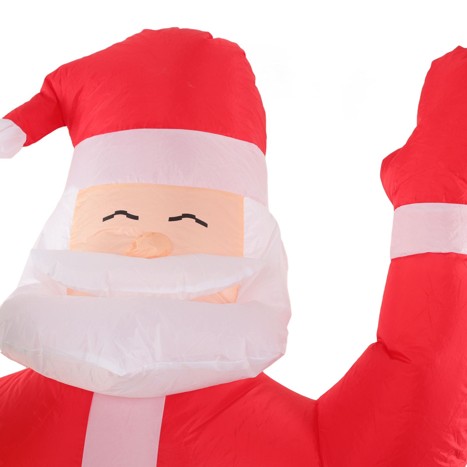 Inflatable Christmas Old Man Model with Gift Bag in Hand LED Growing view 13