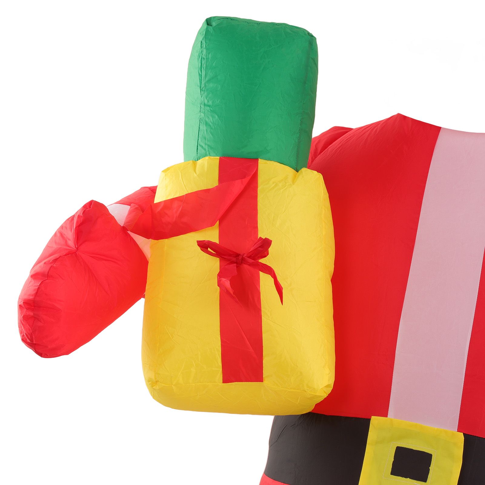 Inflatable Christmas Old Man Model with Gift Bag in Hand LED Growing view 15