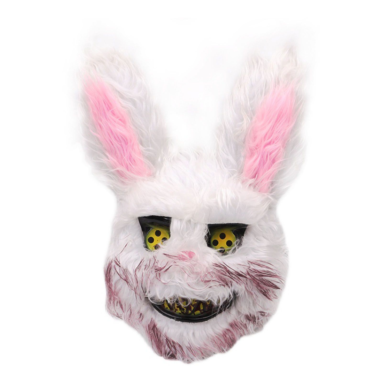 Halloween Spooky Plush Mask Lifelike Appearance Appropriate Size Halloween