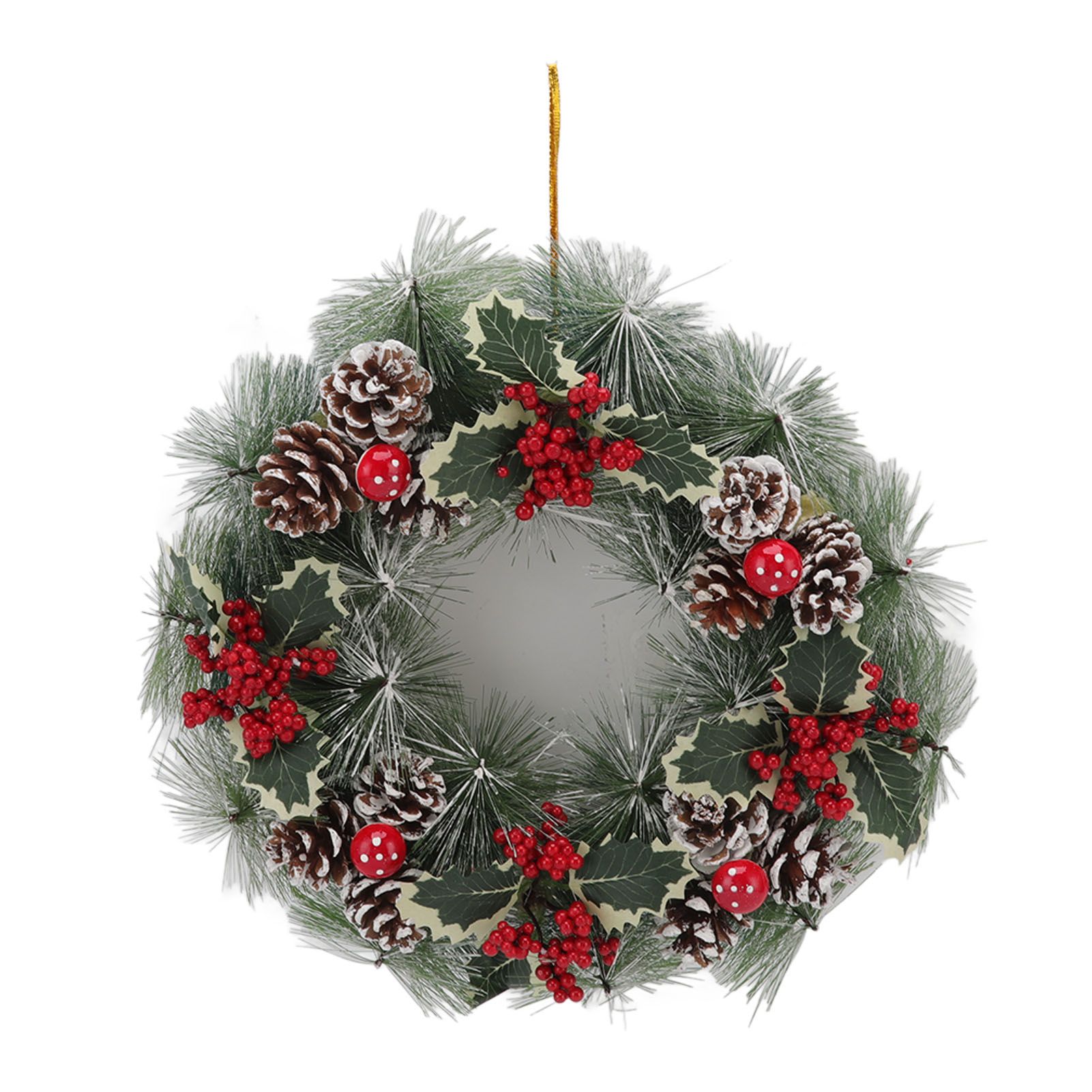 Christmas Garland Vivid Lifelike Pine Needles Christmas Decorative Garland for