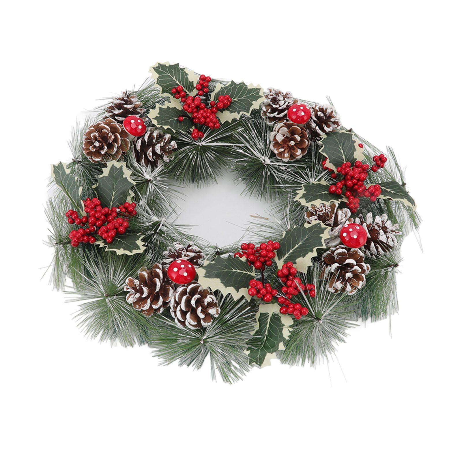 Christmas Garland Vivid Lifelike Pine Needles Christmas Decorative Garland for view 2