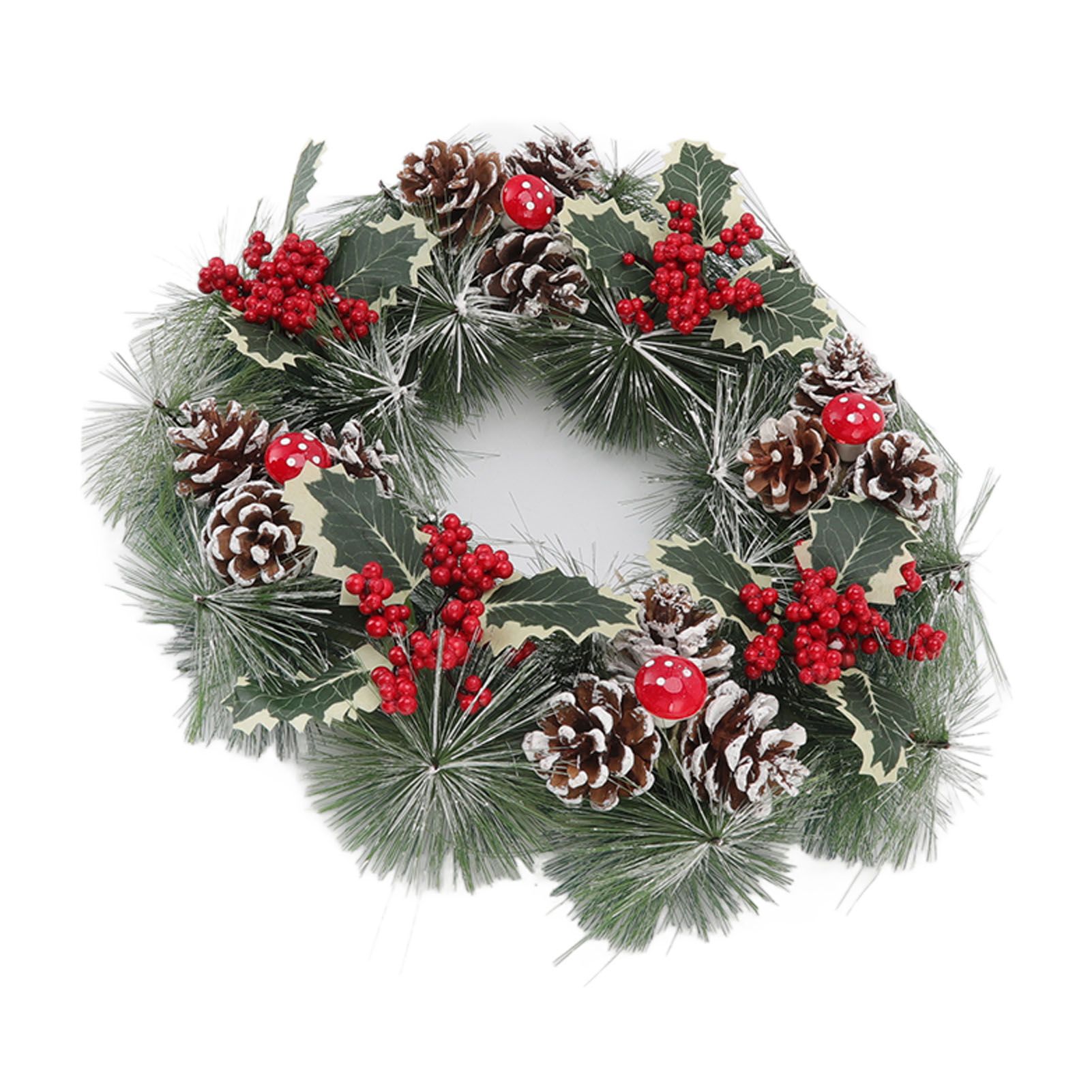 Christmas Garland Vivid Lifelike Pine Needles Christmas Decorative Garland for view 6