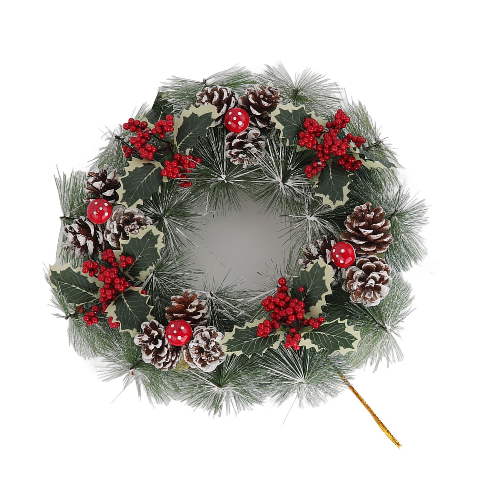 Christmas Garland Vivid Lifelike Pine Needles Christmas Decorative Garland for view 7