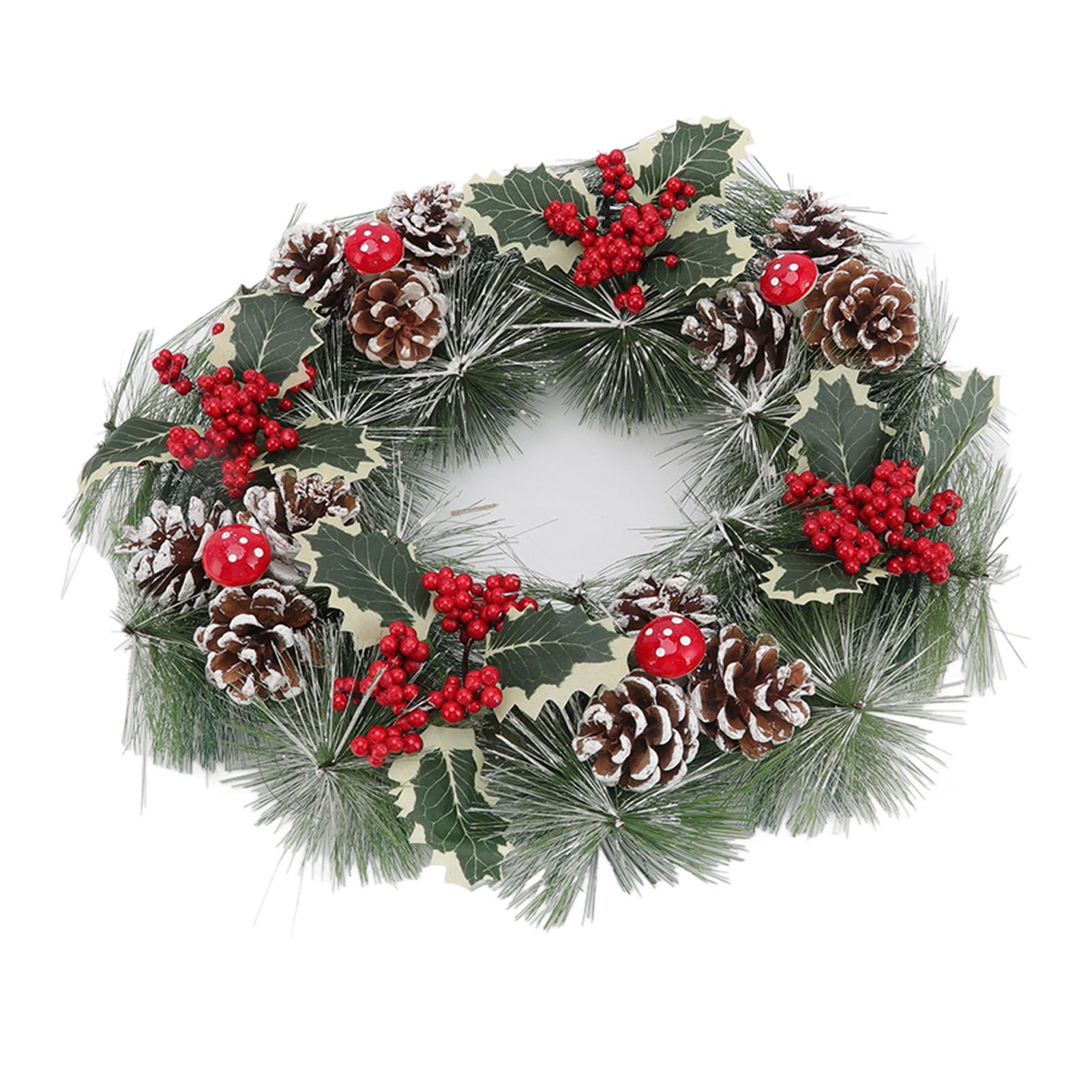 Christmas Garland Vivid Lifelike Pine Needles Christmas Decorative Garland for view 8