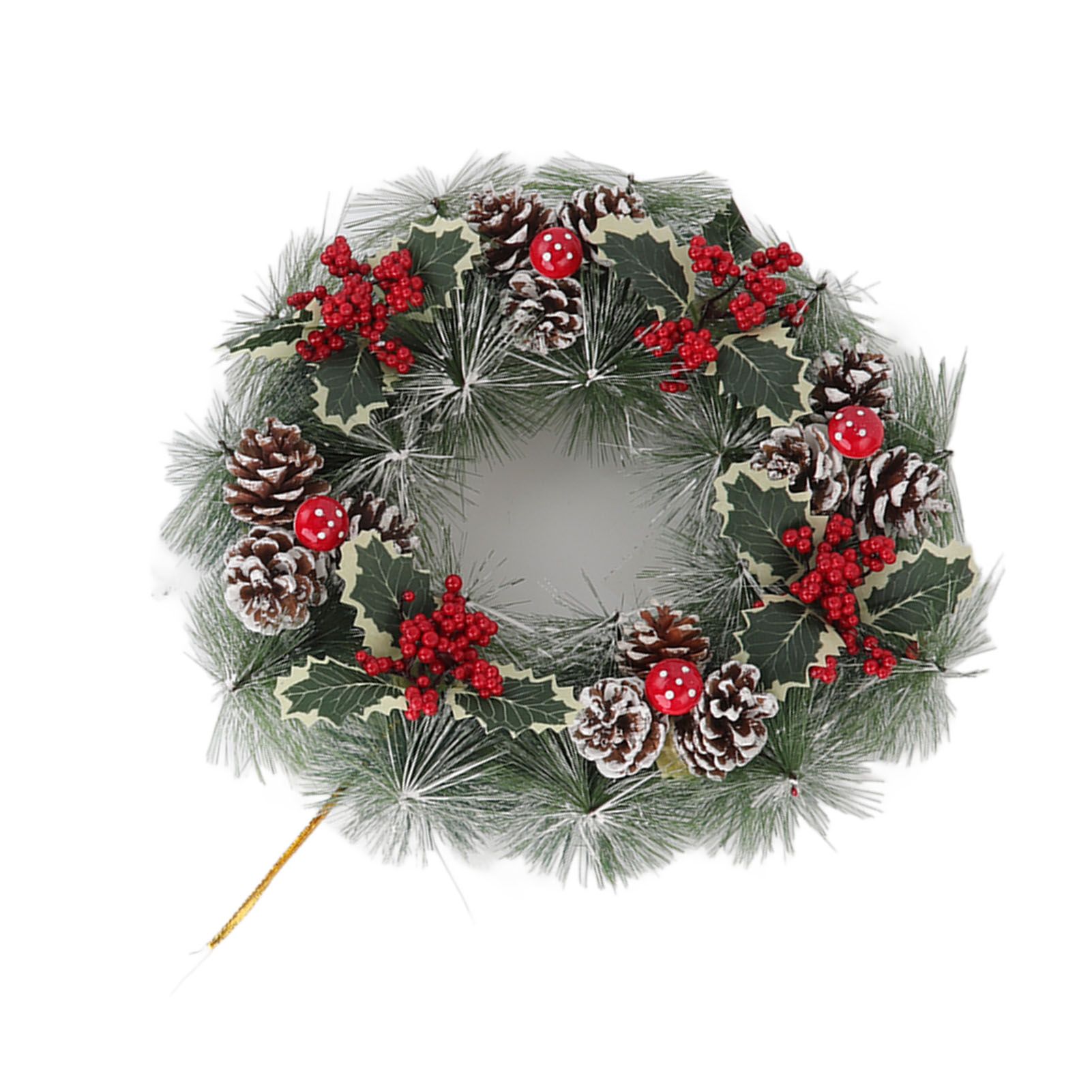 Christmas Garland Vivid Lifelike Pine Needles Christmas Decorative Garland for view 9