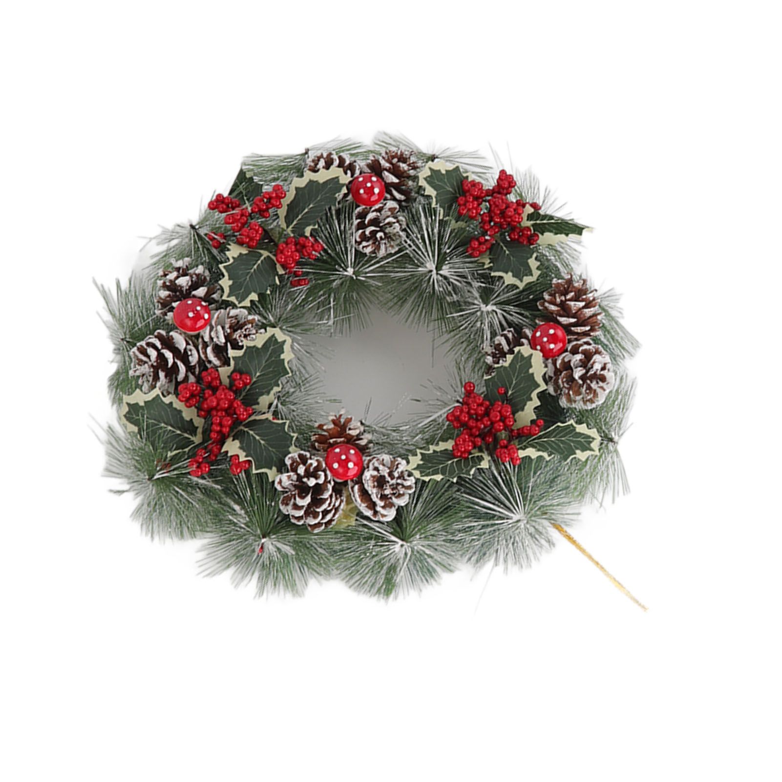 Christmas Garland Vivid Lifelike Pine Needles Christmas Decorative Garland for view 10