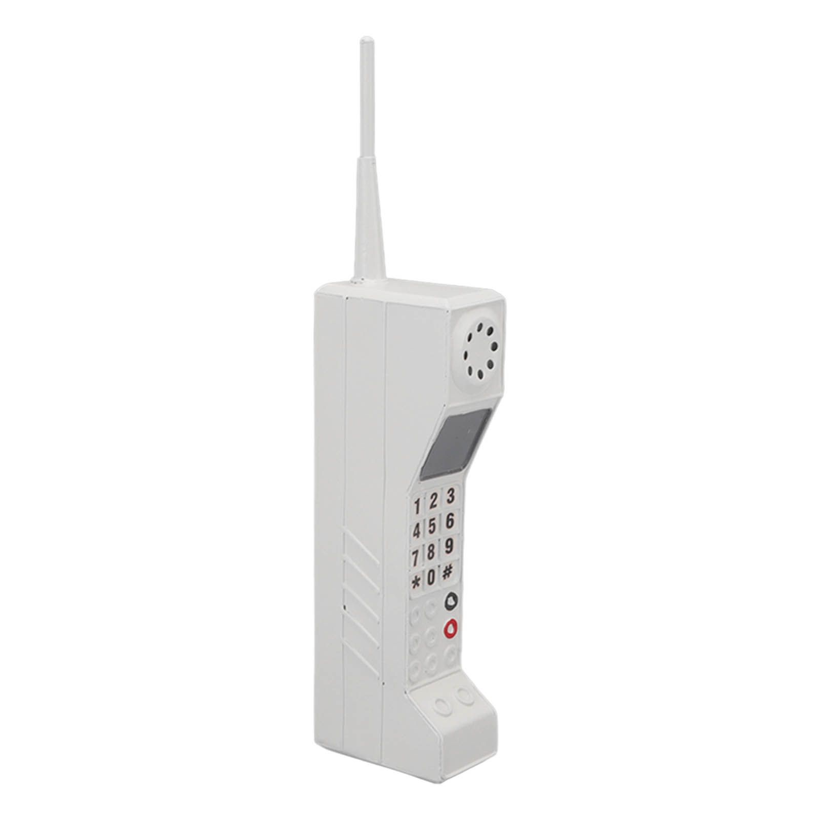 Retro Cell Phone Ornament Iron Material Vivid Lightweight Portable Decorative view 2