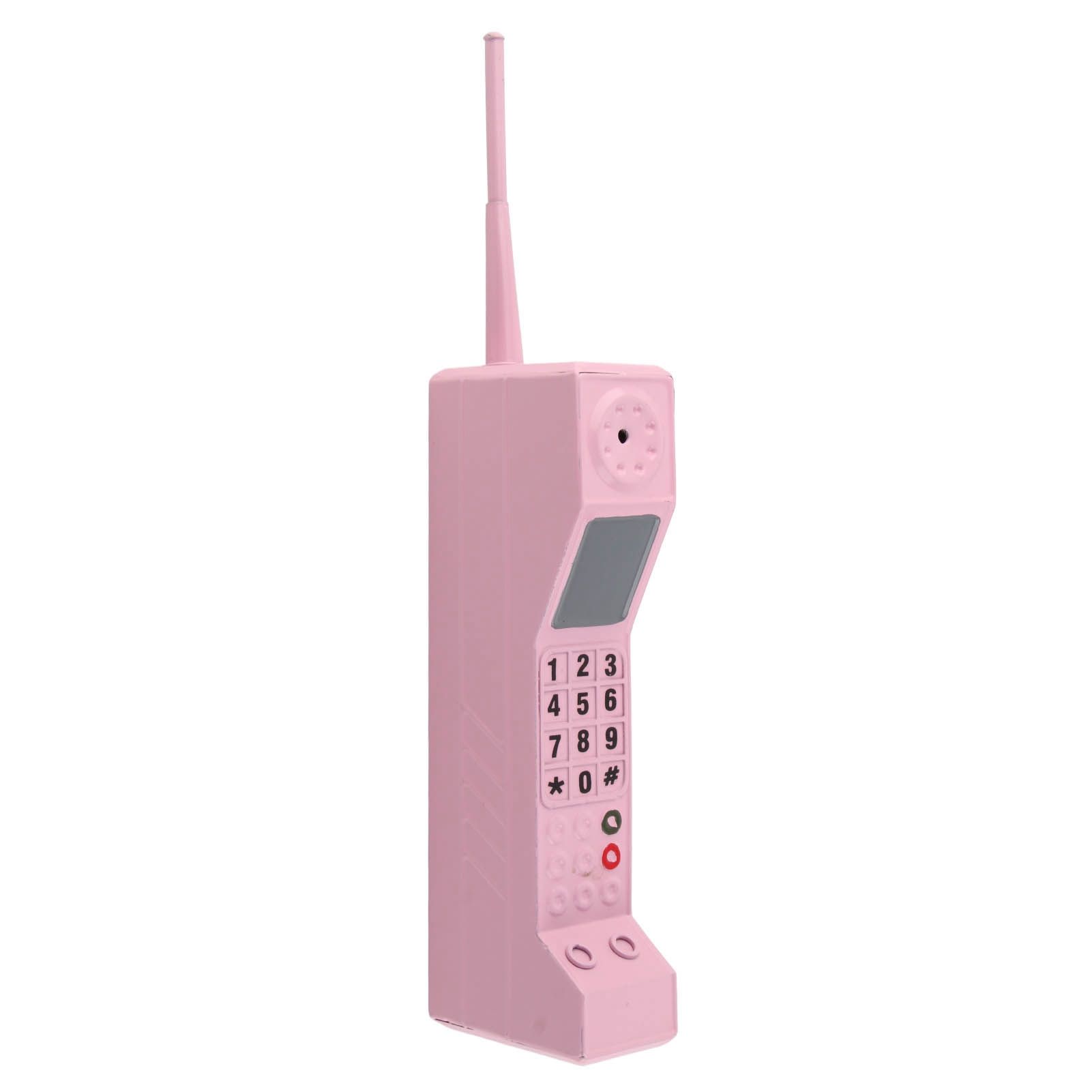 Retro Cell Phone Ornament Iron Material Vivid Lightweight Portable Decorative view 5