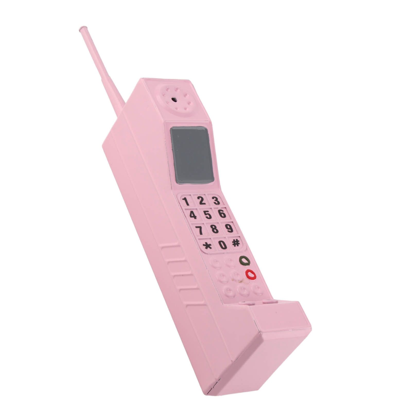 Retro Cell Phone Ornament Iron Material Vivid Lightweight Portable Decorative view 13