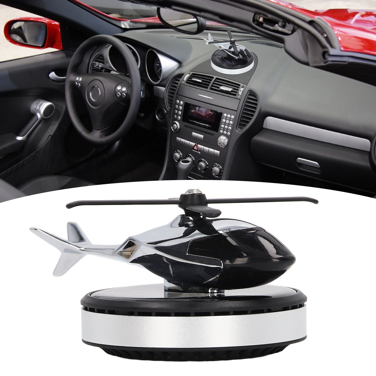 Car Fragrance Pleasant Air Removable Portable Delicate Decorative Solar Home view 11