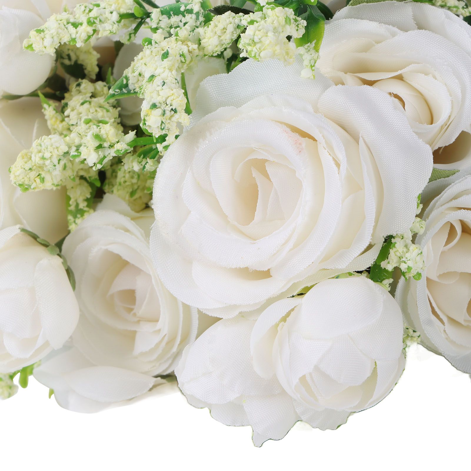 Holding Flowers Artificial Lifelike Modern Elegant Decorative Bridal Bouquet view 14