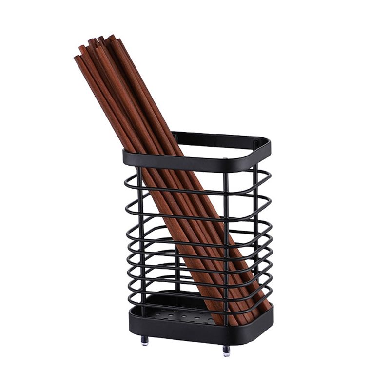 Utensil Holder Drying Rack Stainless Steel Draining Basket Wall Mount No — image 1