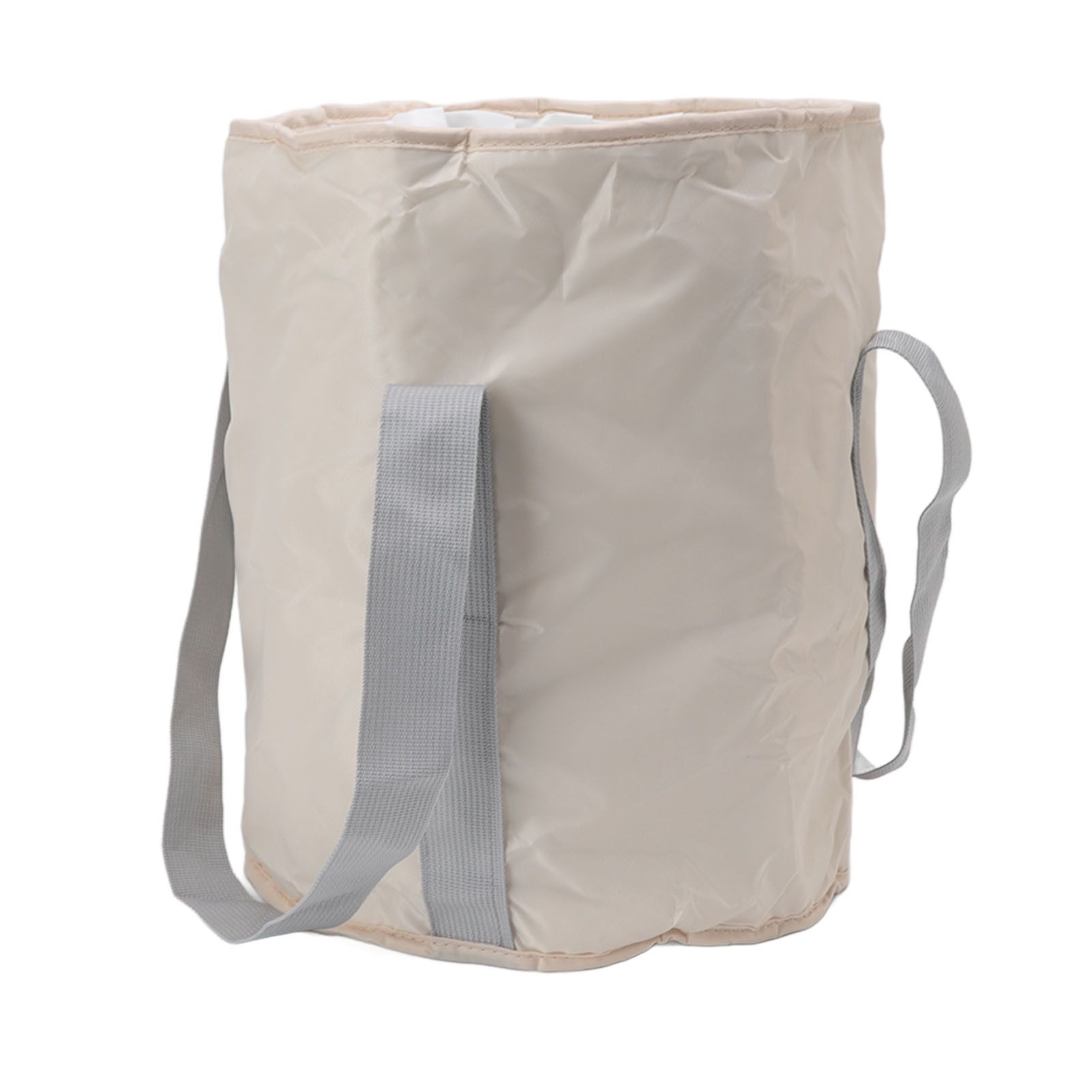 Foldable Foot Tub Polyester Double Layer Collapsible Camping Bucket with view 4
