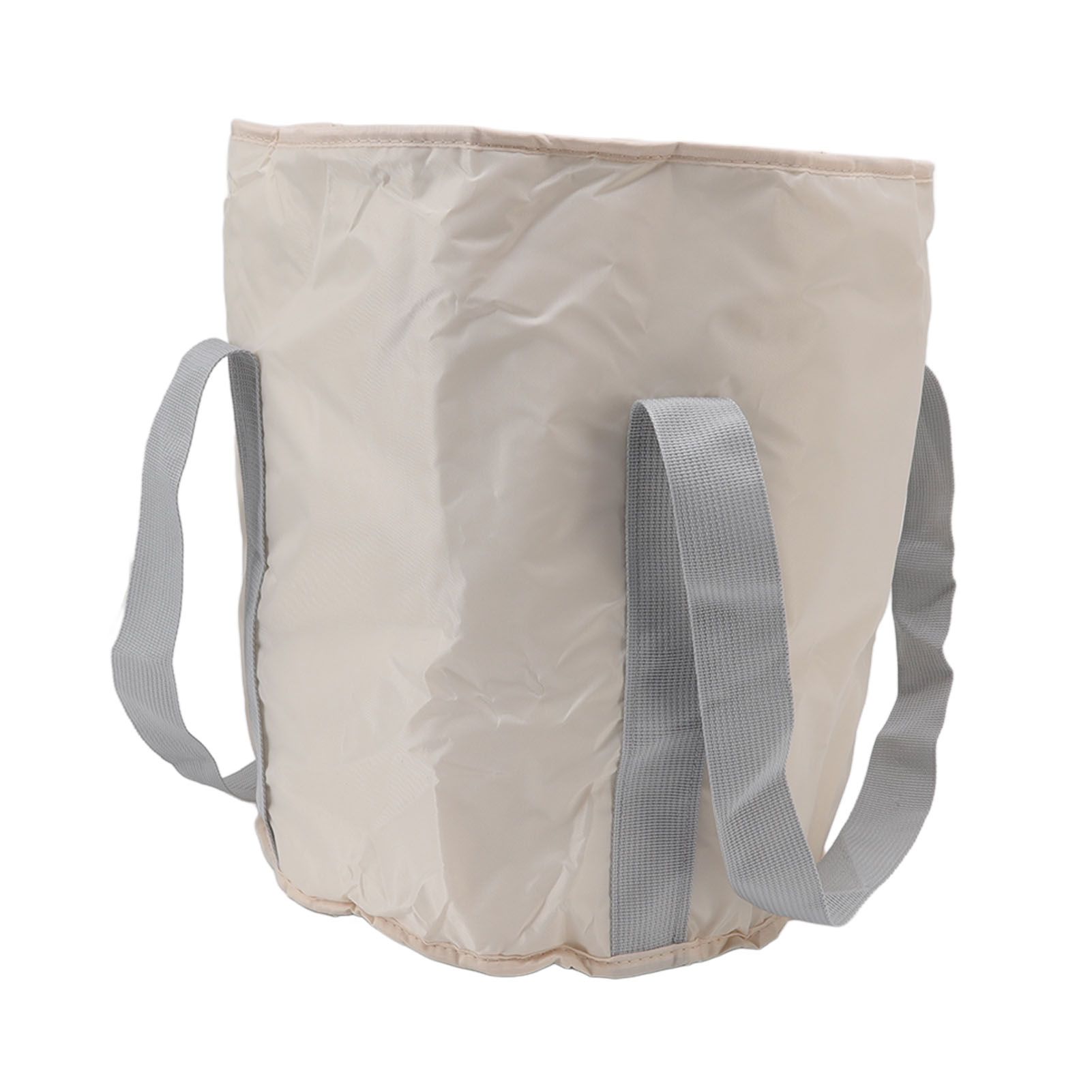 Foldable Foot Tub Polyester Double Layer Collapsible Camping Bucket with view 5