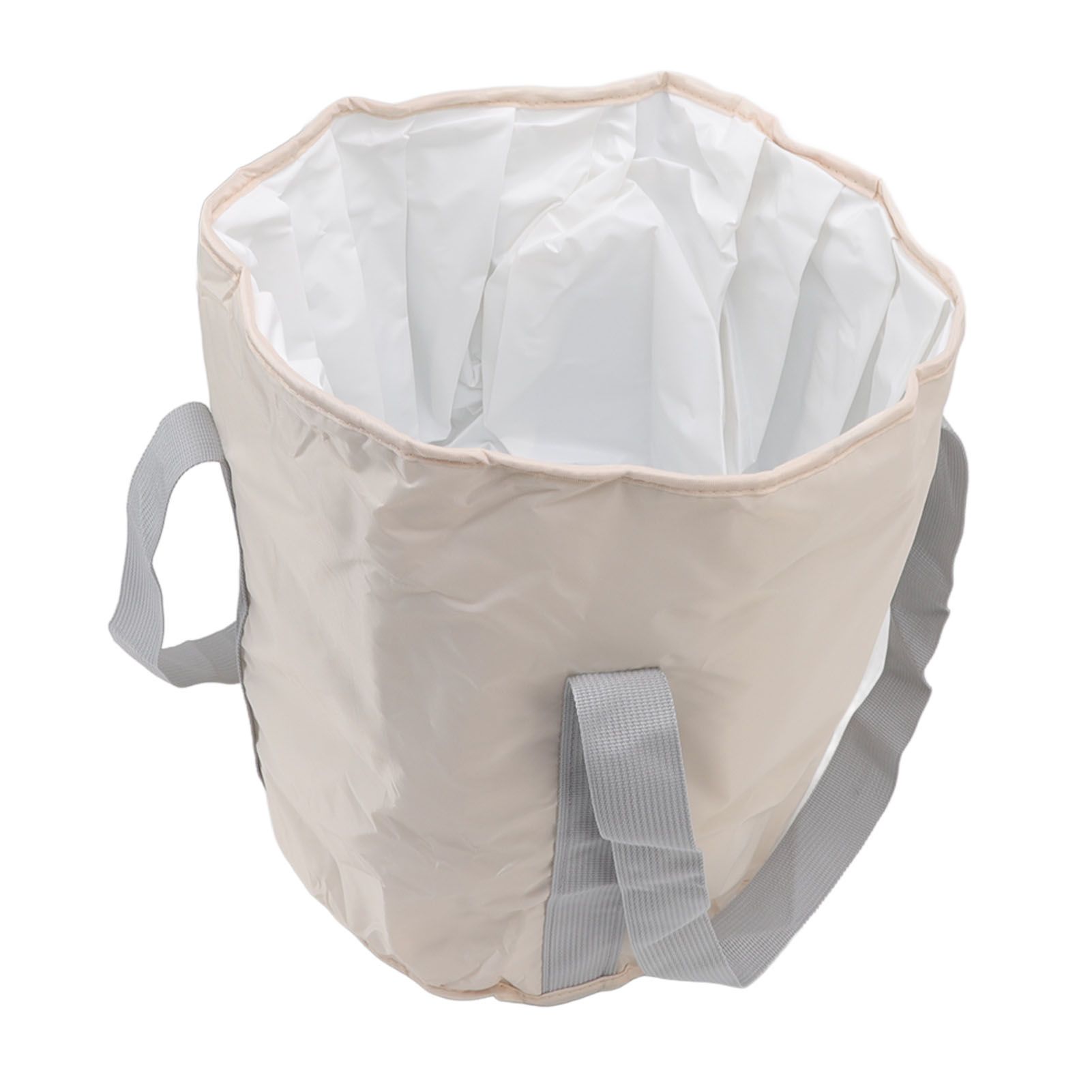 Foldable Foot Tub Polyester Double Layer Collapsible Camping Bucket with view 7