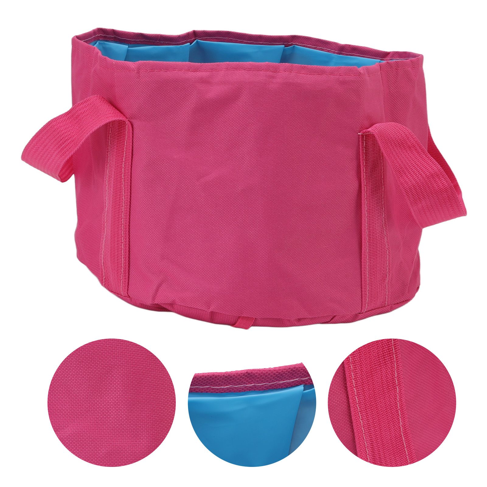 Collapsible Camping Bucket Multifunctional Portable Double Layer Foldable view 10