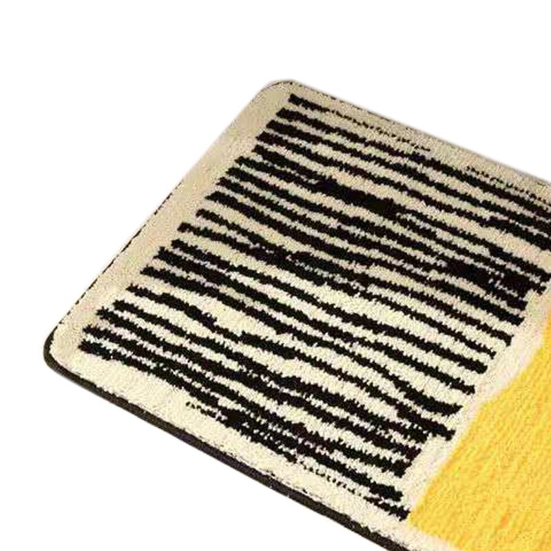 Carpet Rectangular Anti Skid Thickened Comfortable Moisture Absorbing Washable view 2