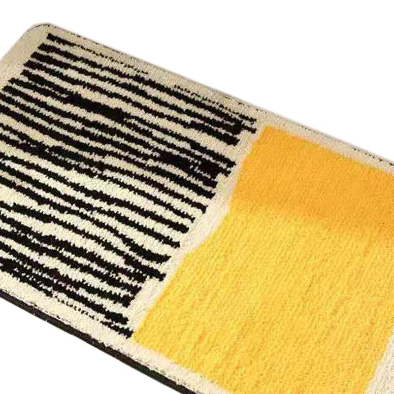 Carpet Rectangular Anti Skid Thickened Comfortable Moisture Absorbing Washable view 4