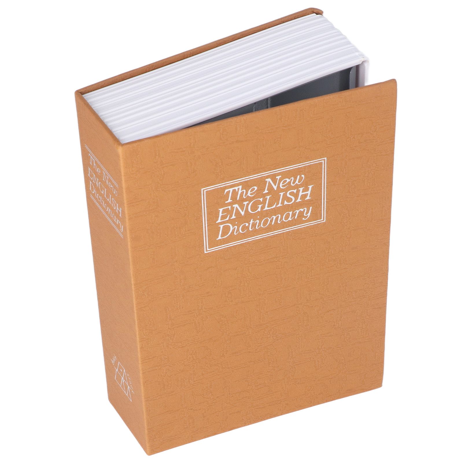 Book Safe Case Simulation Portable Safe Storage Box with Combination Lock for view 6