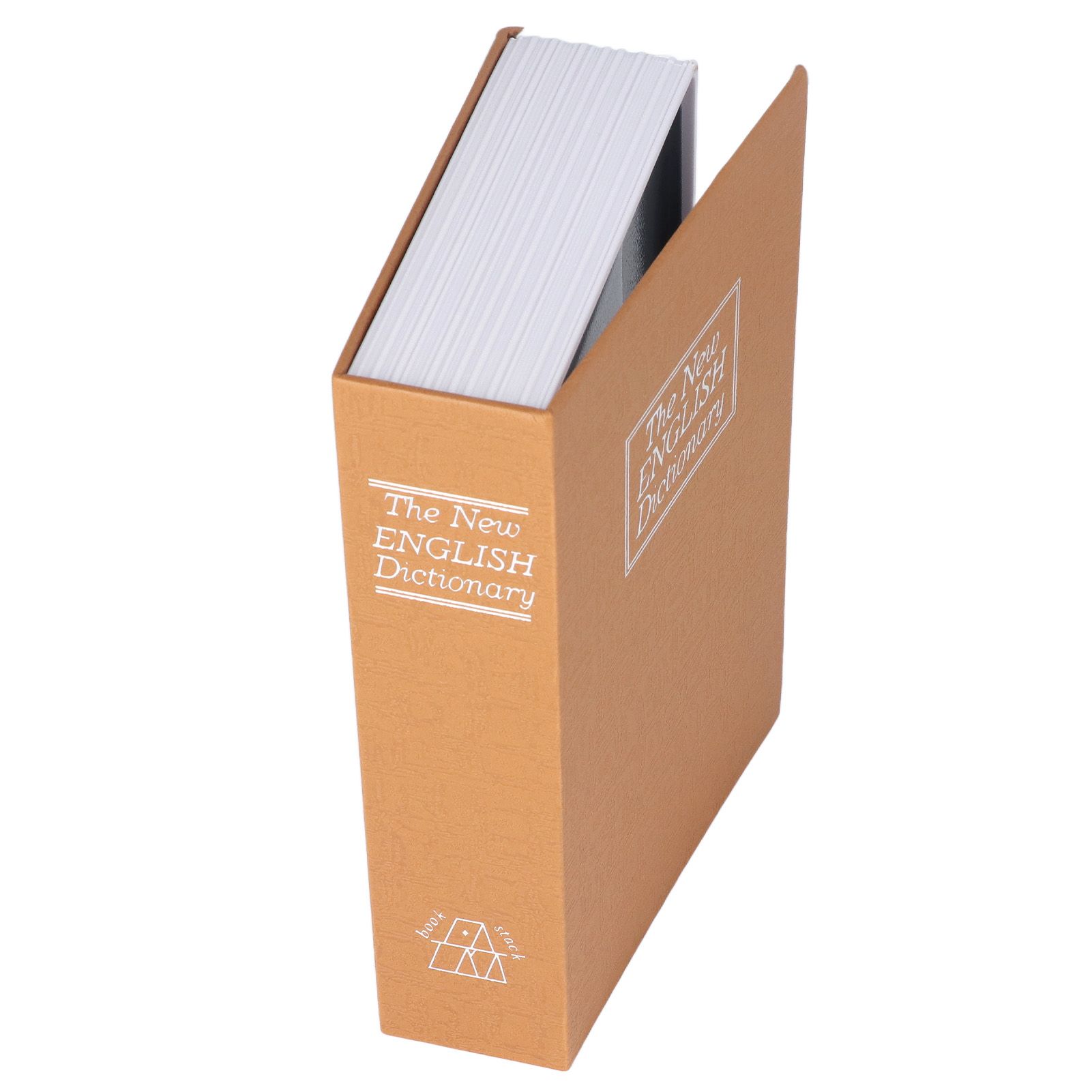 Book Safe Case Simulation Portable Safe Storage Box with Combination Lock for view 7