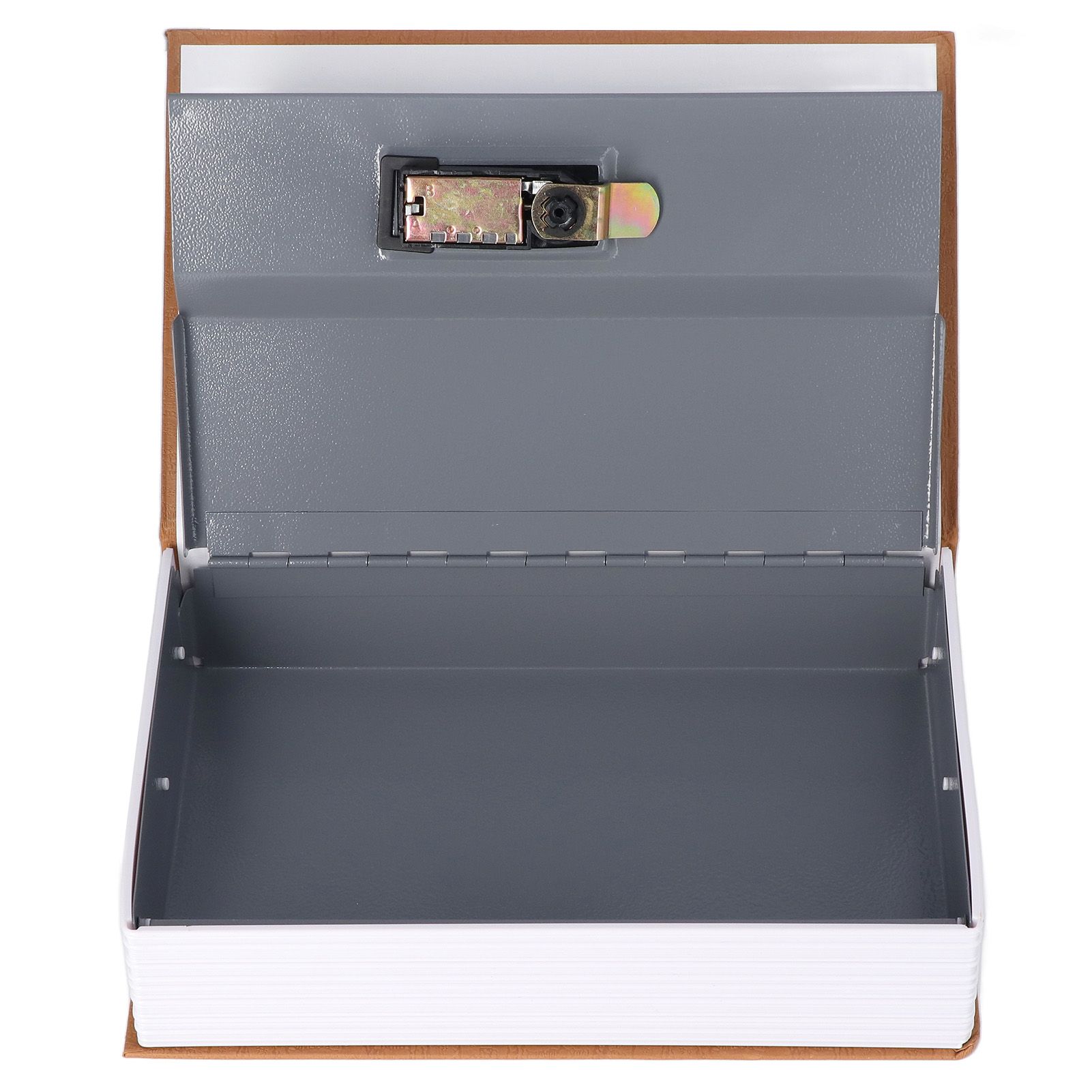 Book Safe Case Simulation Portable Safe Storage Box with Combination Lock for view 9
