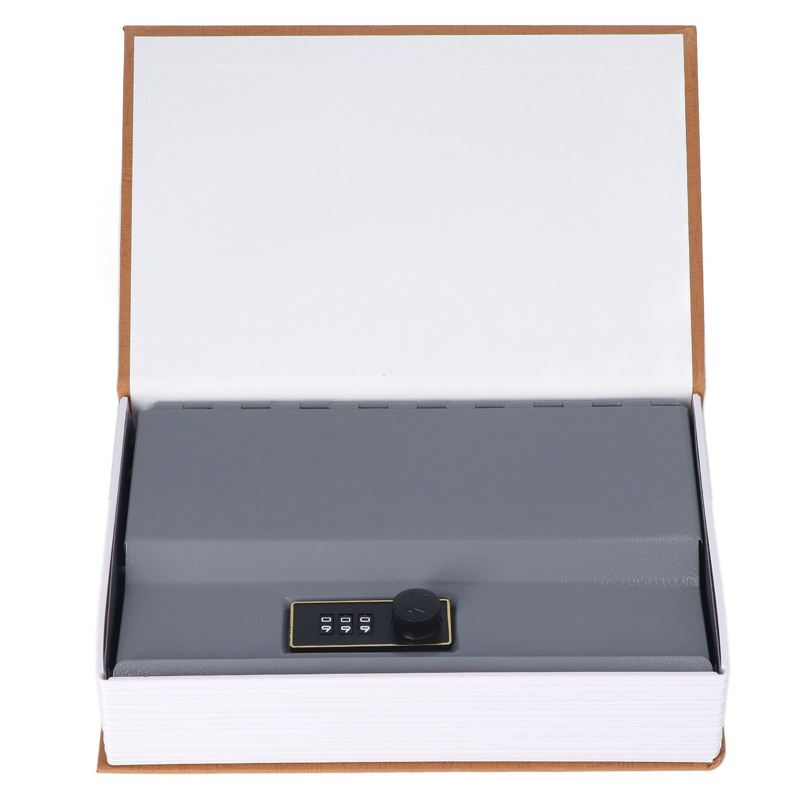 Book Safe Case Simulation Portable Safe Storage Box with Combination Lock for view 10