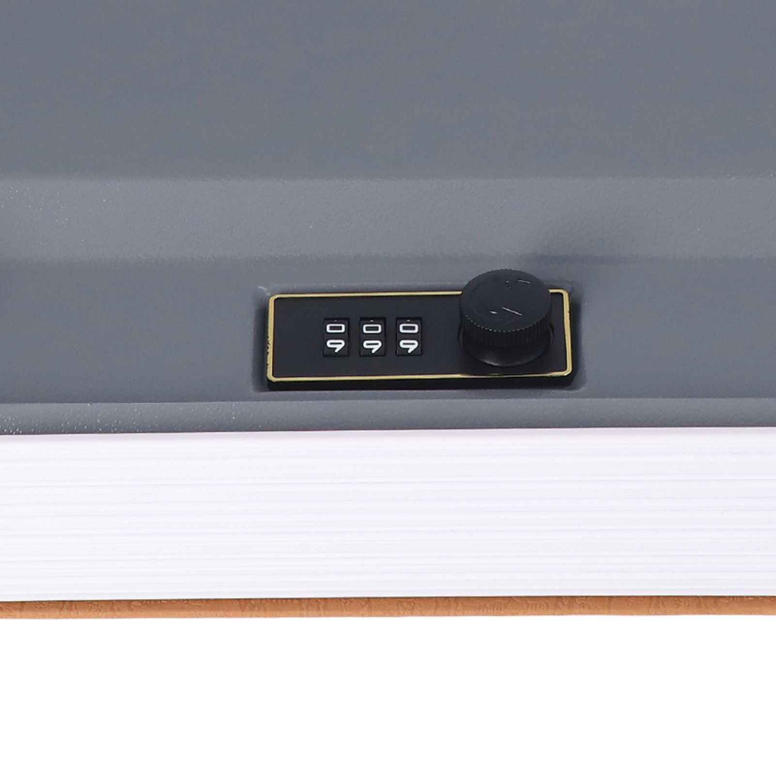 Book Safe Case Simulation Portable Safe Storage Box with Combination Lock for view 15