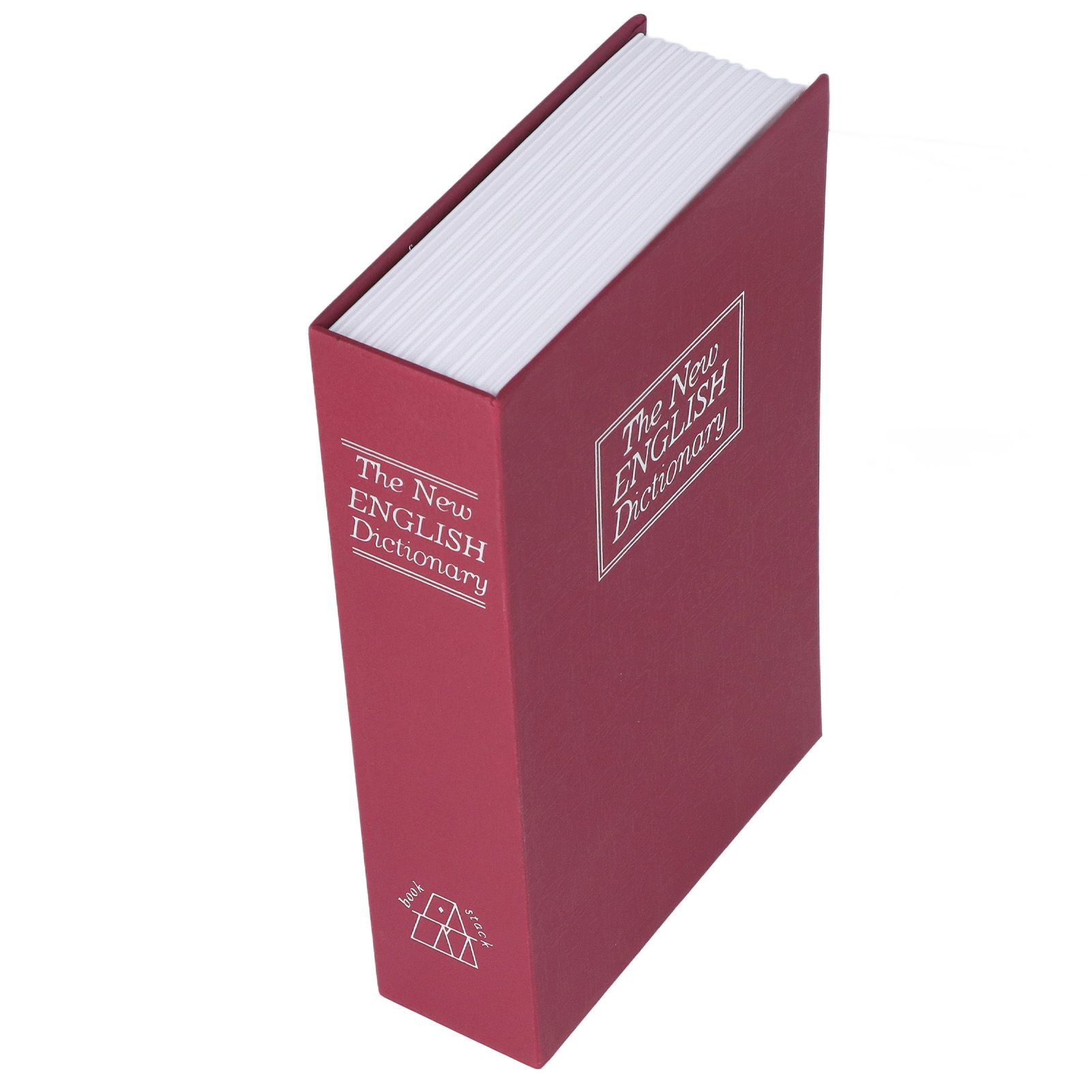 Book Safe Case Simulation Portable Safe Storage Box with Combination Lock for view 6