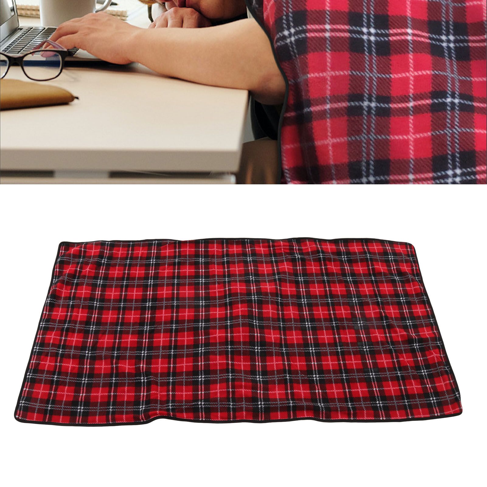 Heated Blanket Throw USB Widen Electric Throw Blanket for Shoulder Knee Fast view 11