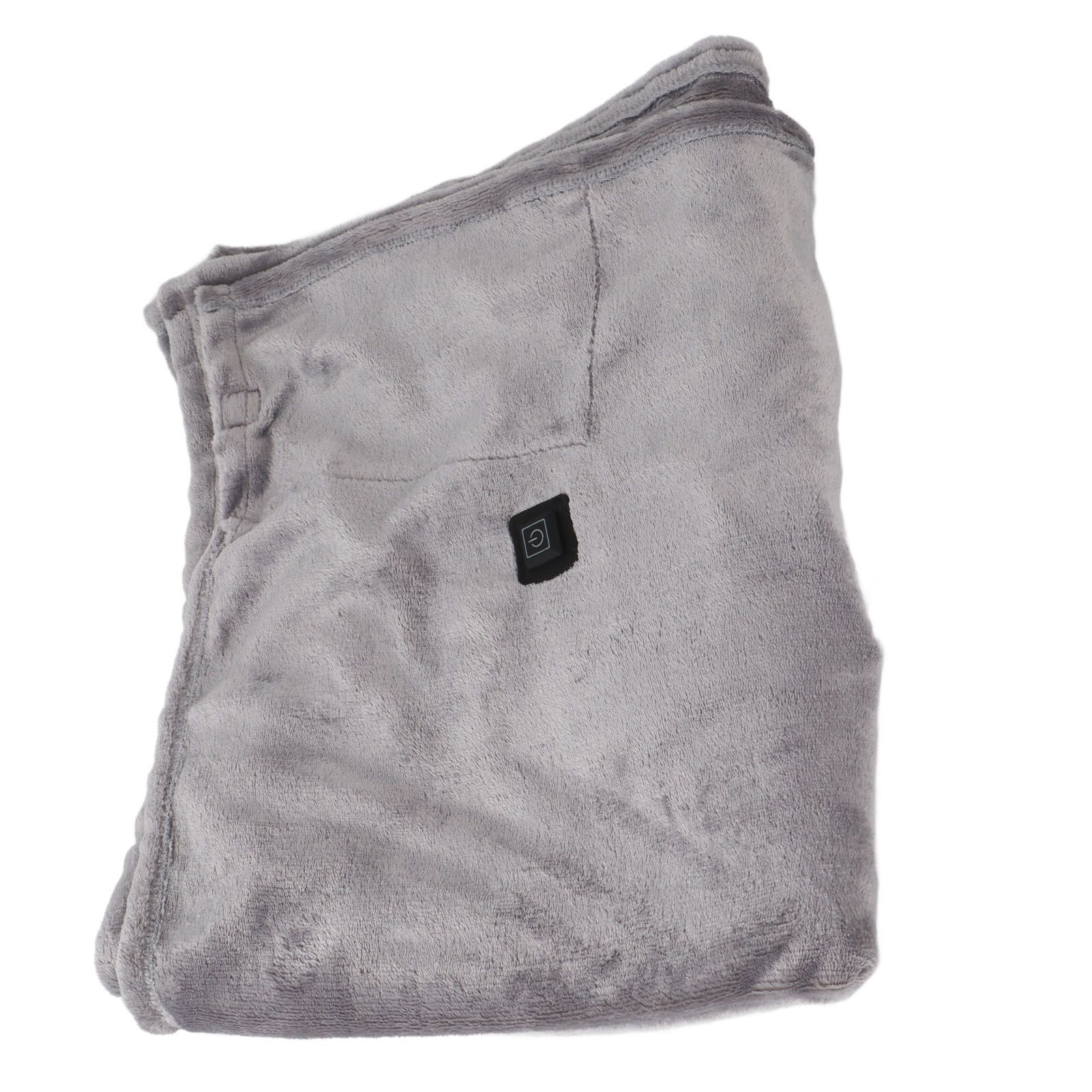 USB Heated Warm Shawl Lightweight Coral Flannel Electric Shoulder Blanket for