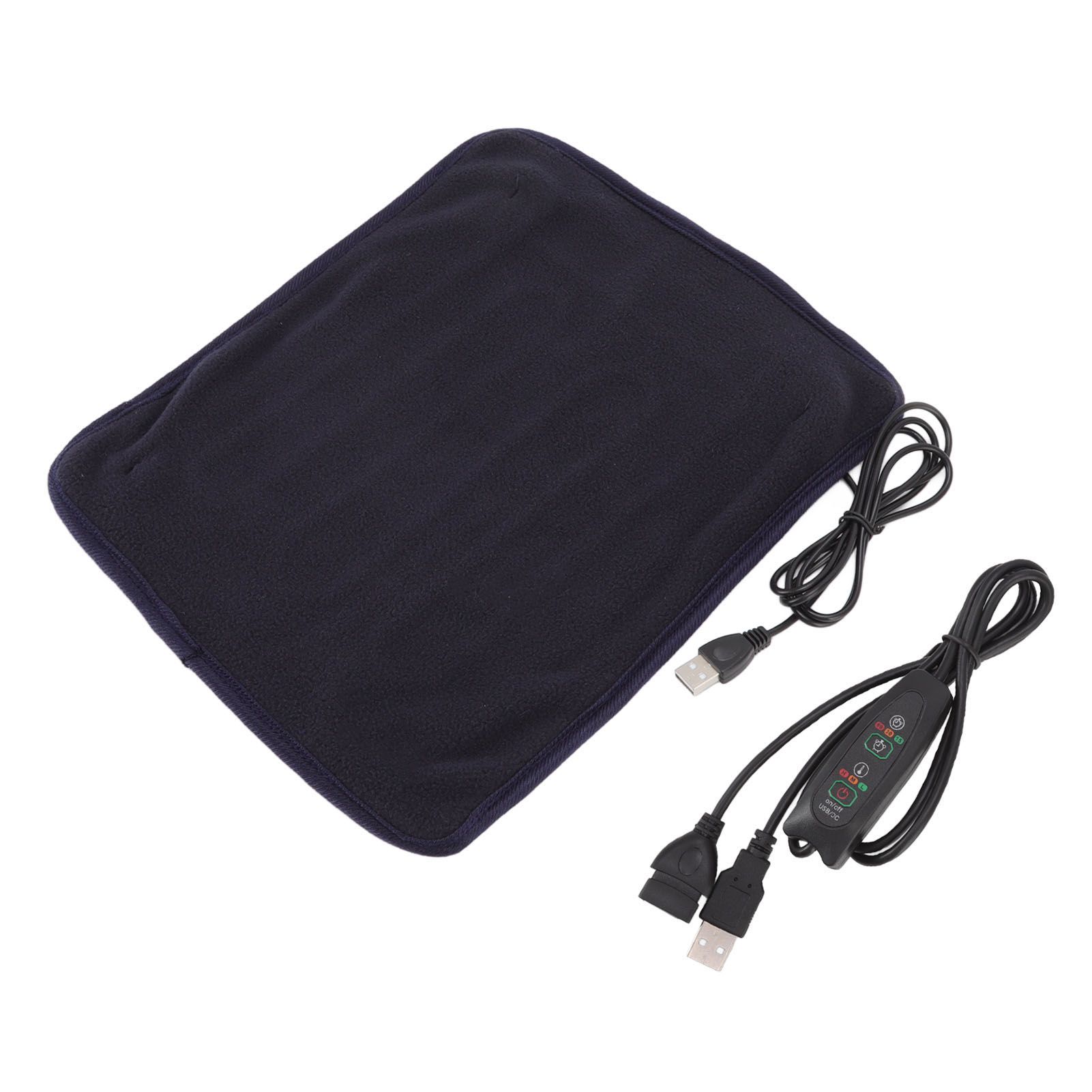 Portable USB Heating Pad Shoulder Neck Leg Waist Heating Pads with Multi Level