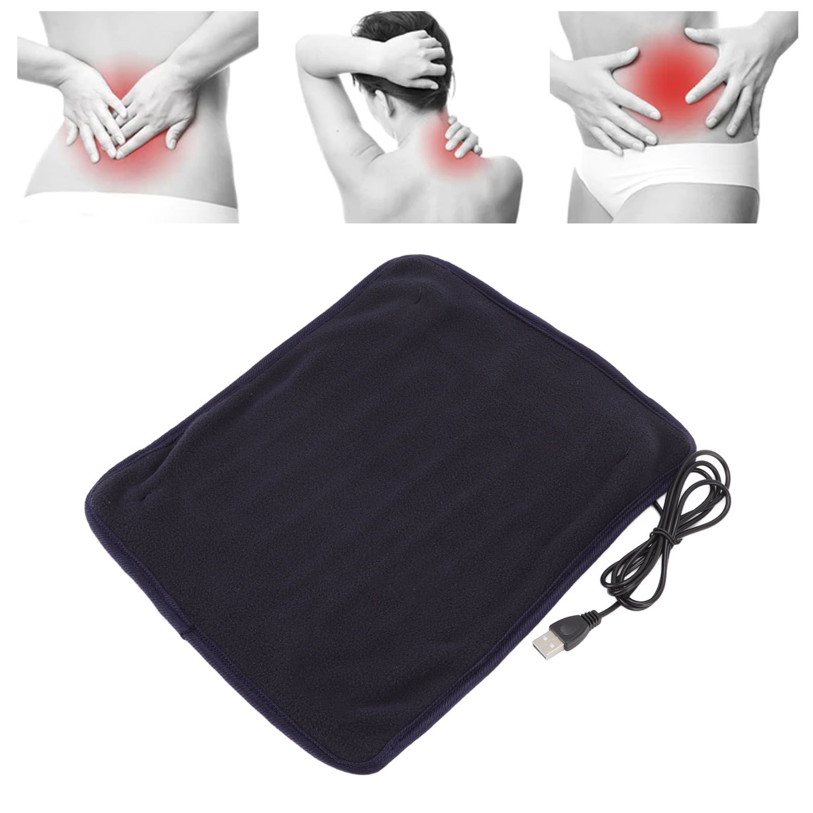 Portable USB Heating Pad Shoulder Neck Leg Waist Heating Pads with Multi Level view 12