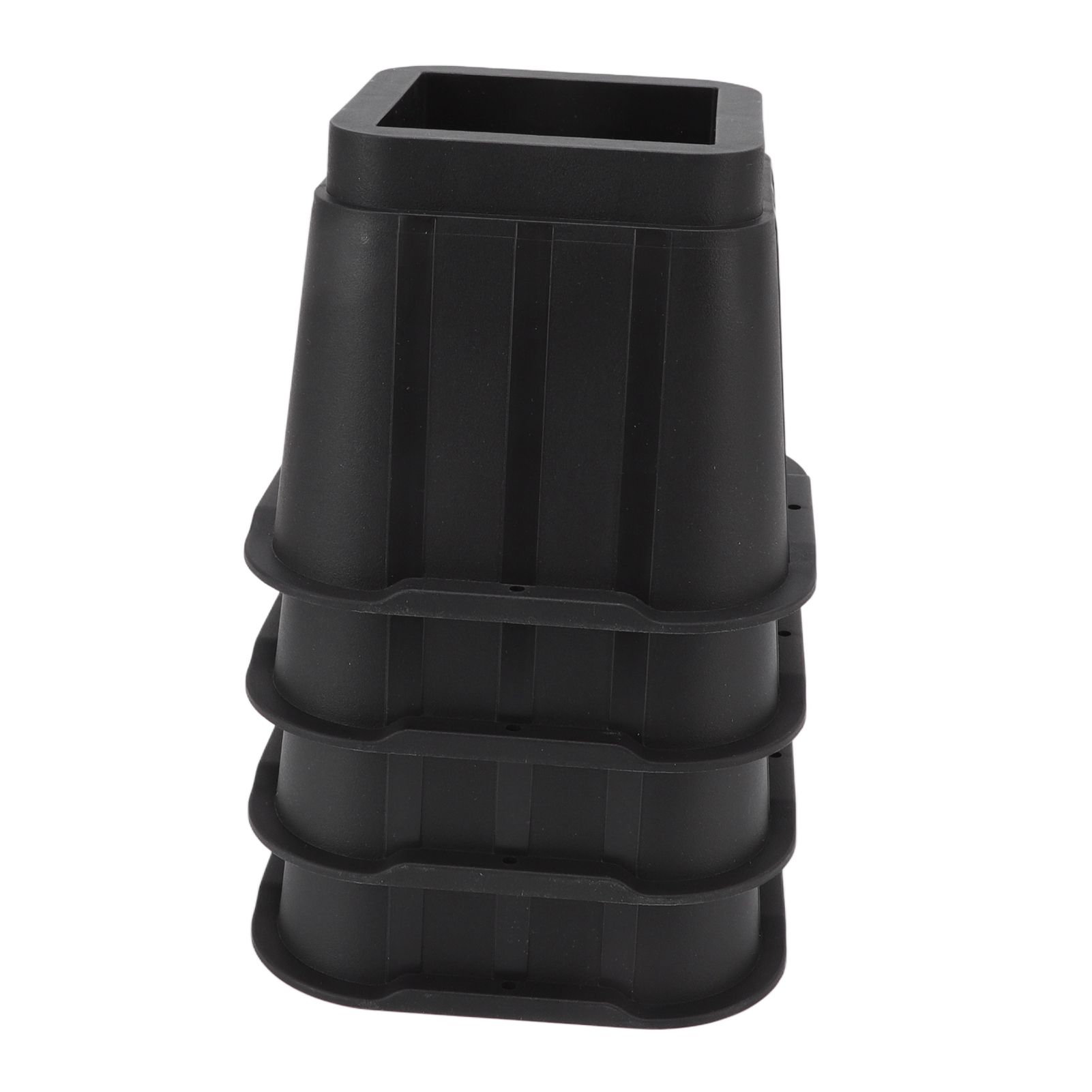 4 Sets Furniture Risers Rubber Antislip 4 Inch Bed Risers for Storage Desk view 7