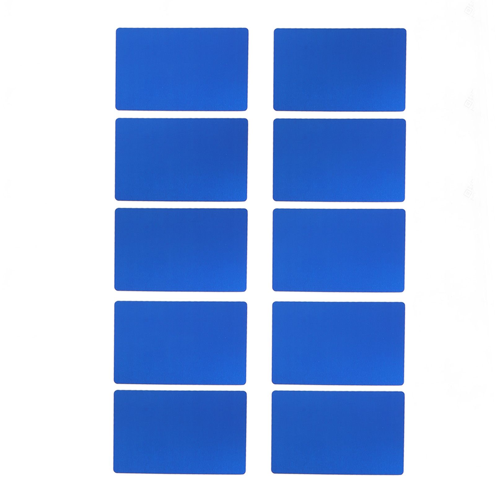 50PCS Business Name Card Laser Engraving Waterproof and Wear Resistant view 7