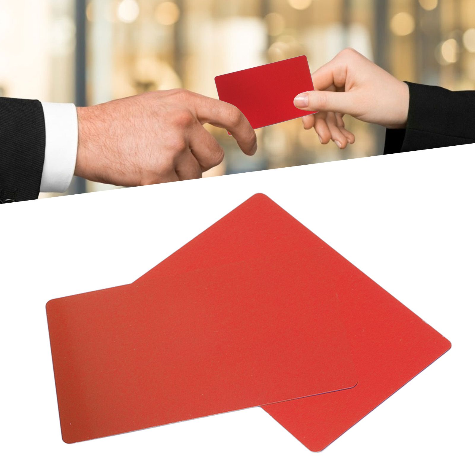 50PCS Business Name Card Laser Engraving Waterproof and Wear Resistant view 12