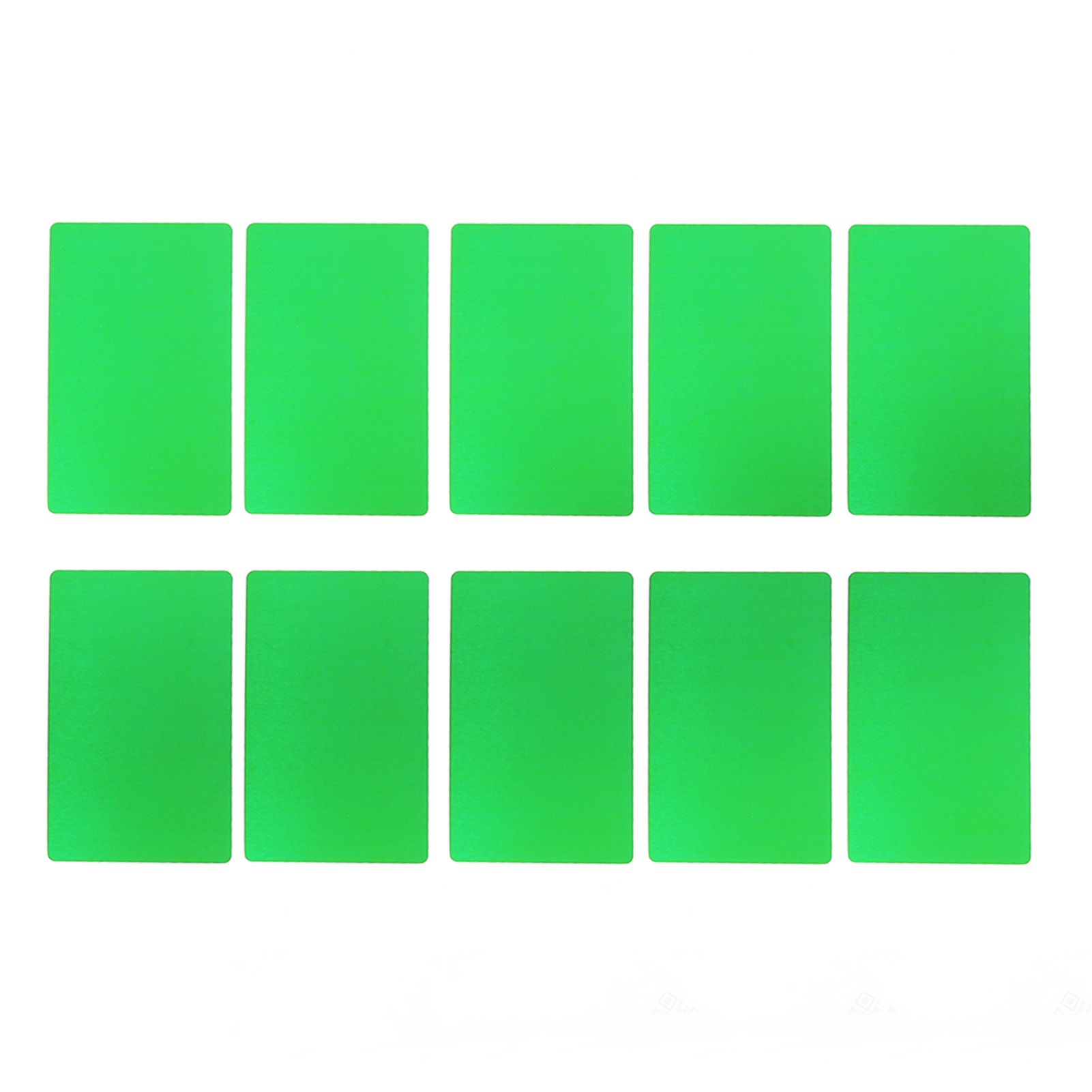 50PCS Business Name Card Laser Engraving Waterproof and Wear Resistant view 4