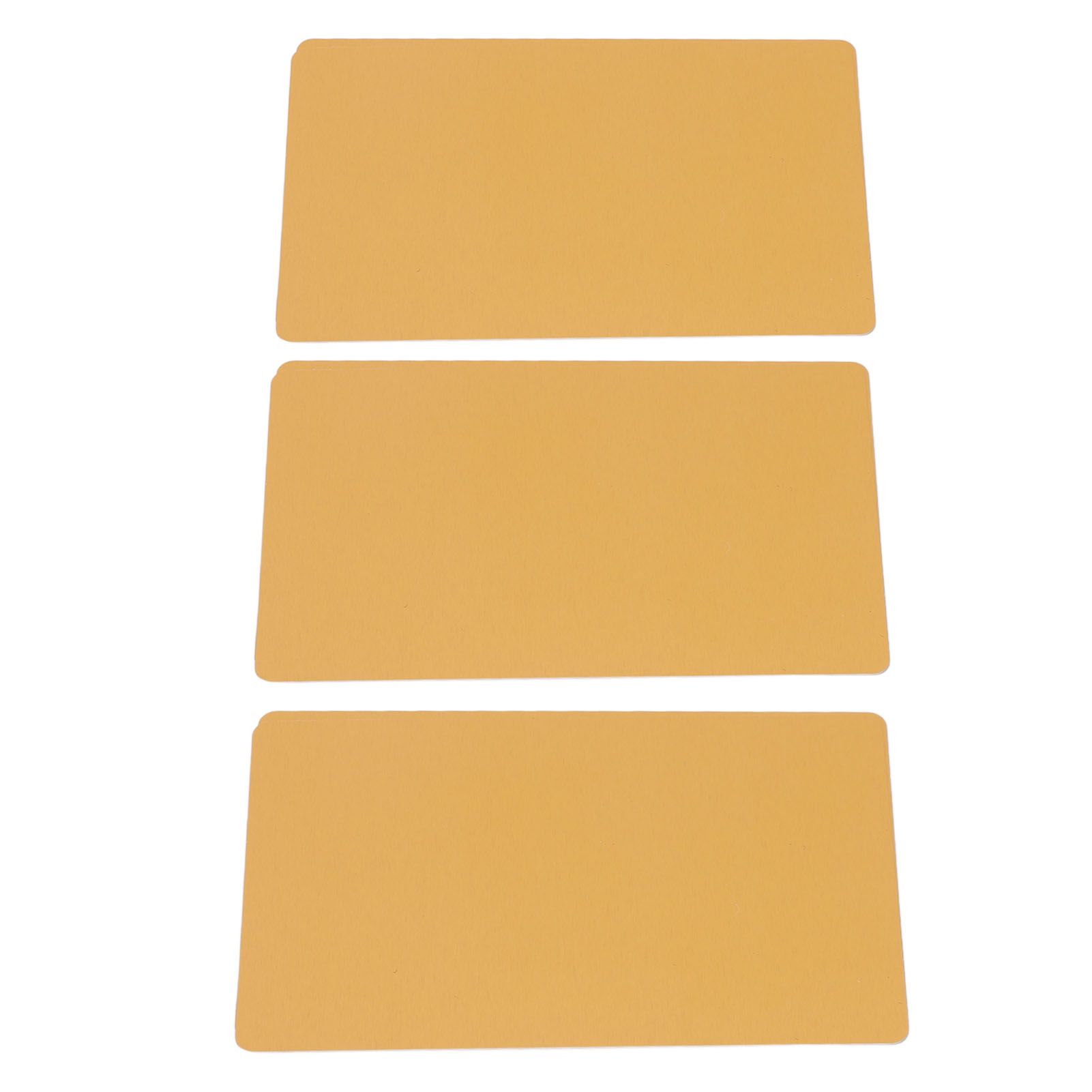 50 Sheets Metal Business Card Heat Transfer Aluminum Business Cards Blanks DIY view 8