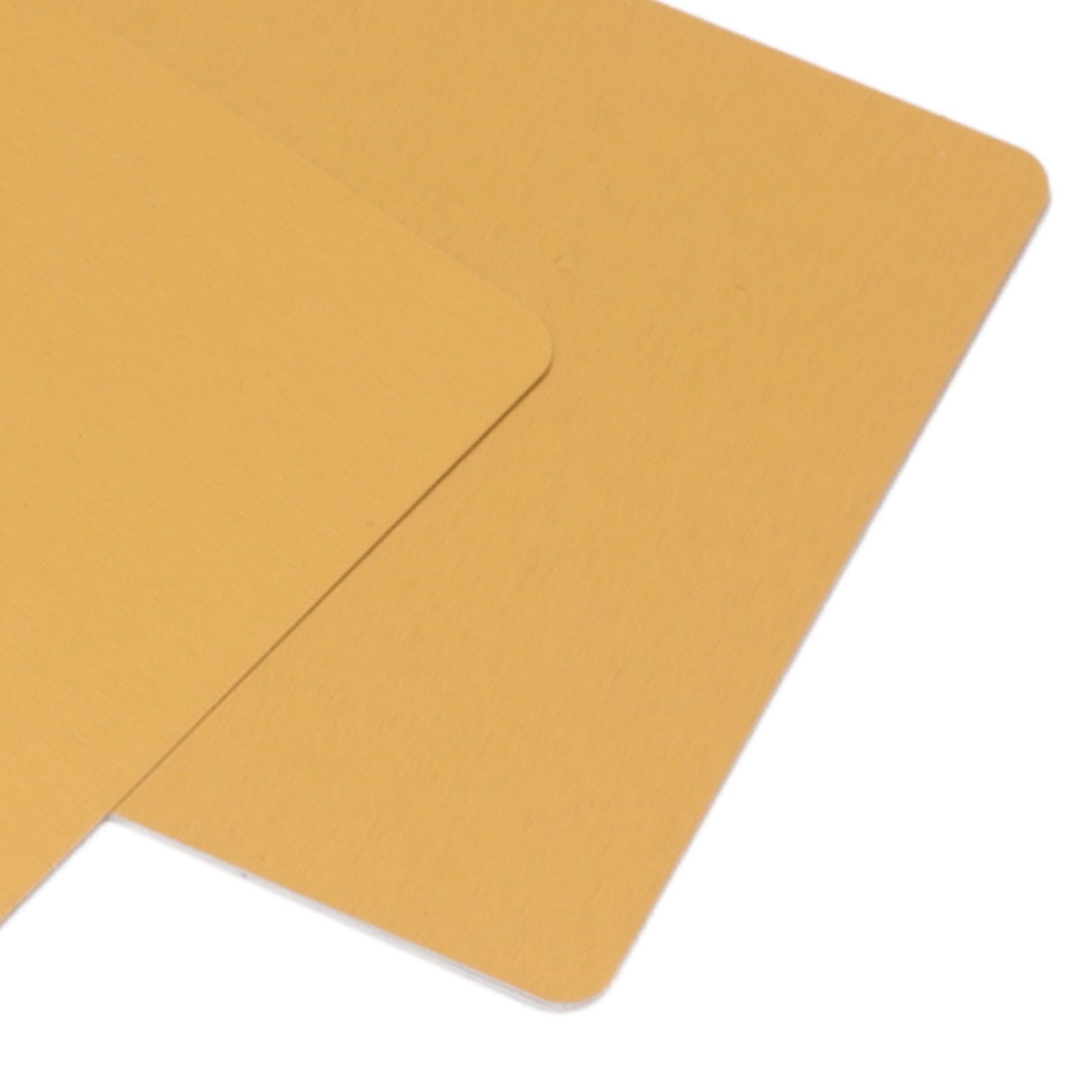 50 Sheets Metal Business Card Heat Transfer Aluminum Business Cards Blanks DIY view 14