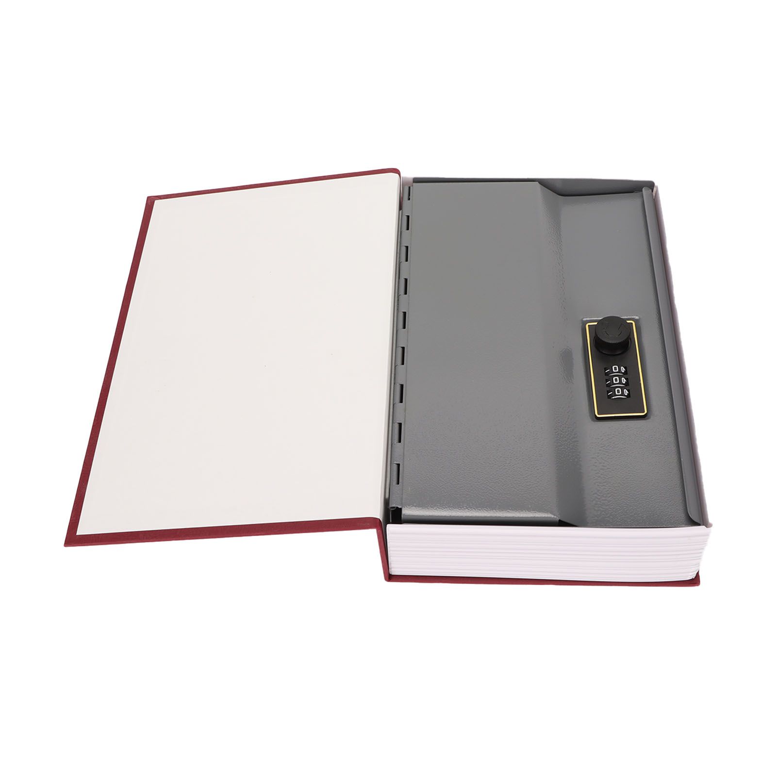 Book Safe Small Diversion Book Safe Storage Lock Box Money Coins Cards Hiding view 4