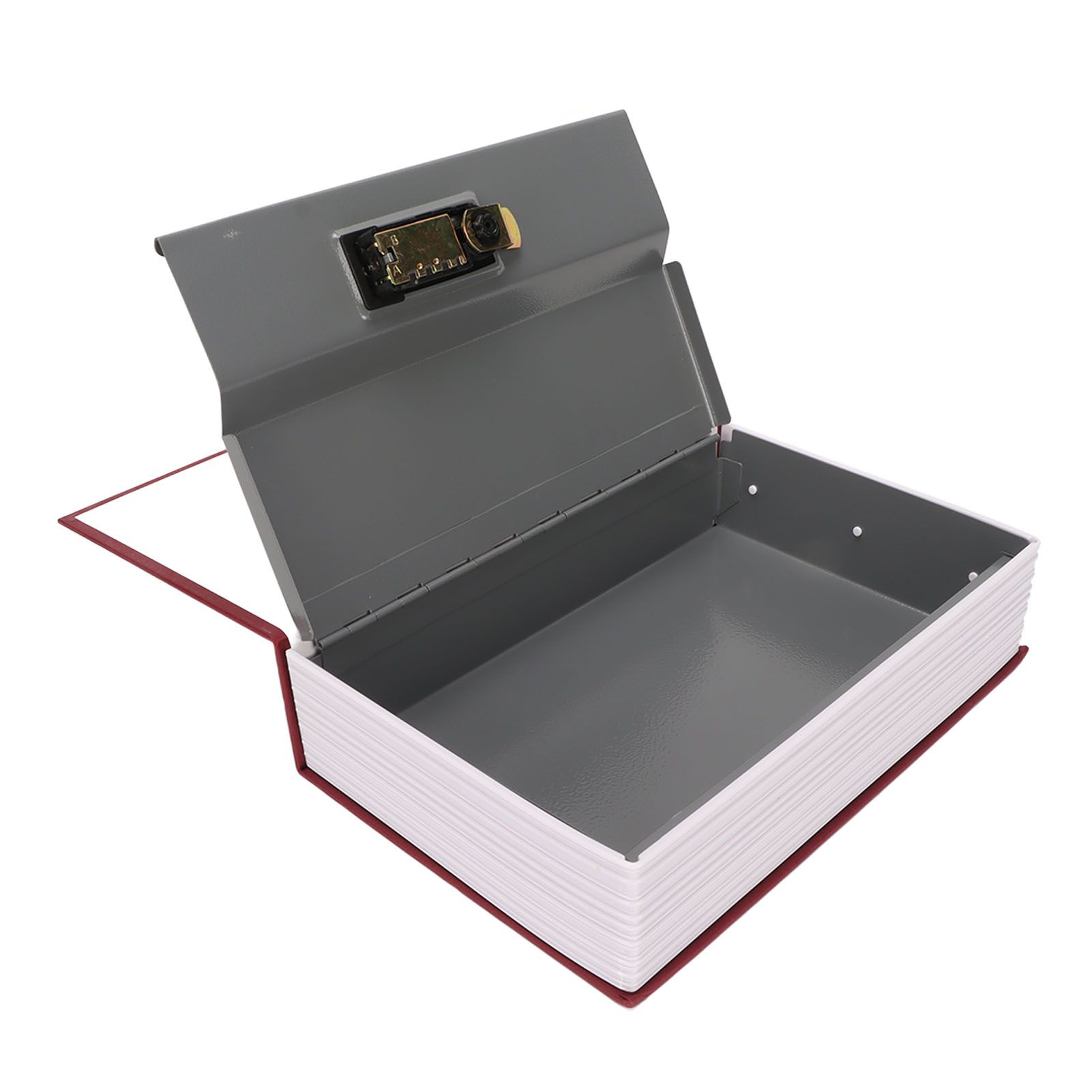 Book Safe Small Diversion Book Safe Storage Lock Box Money Coins Cards Hiding view 6