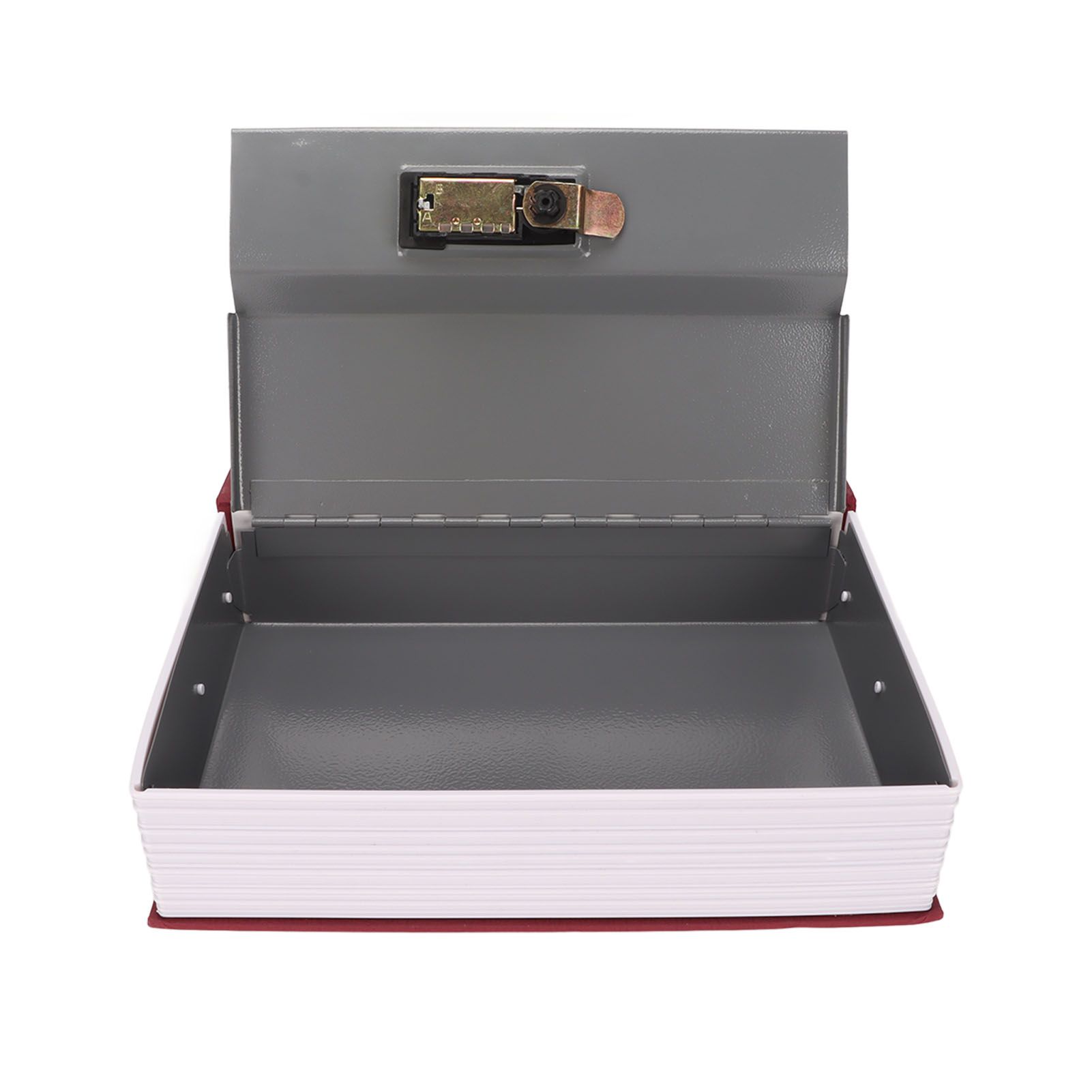 Book Safe Small Diversion Book Safe Storage Lock Box Money Coins Cards Hiding view 9