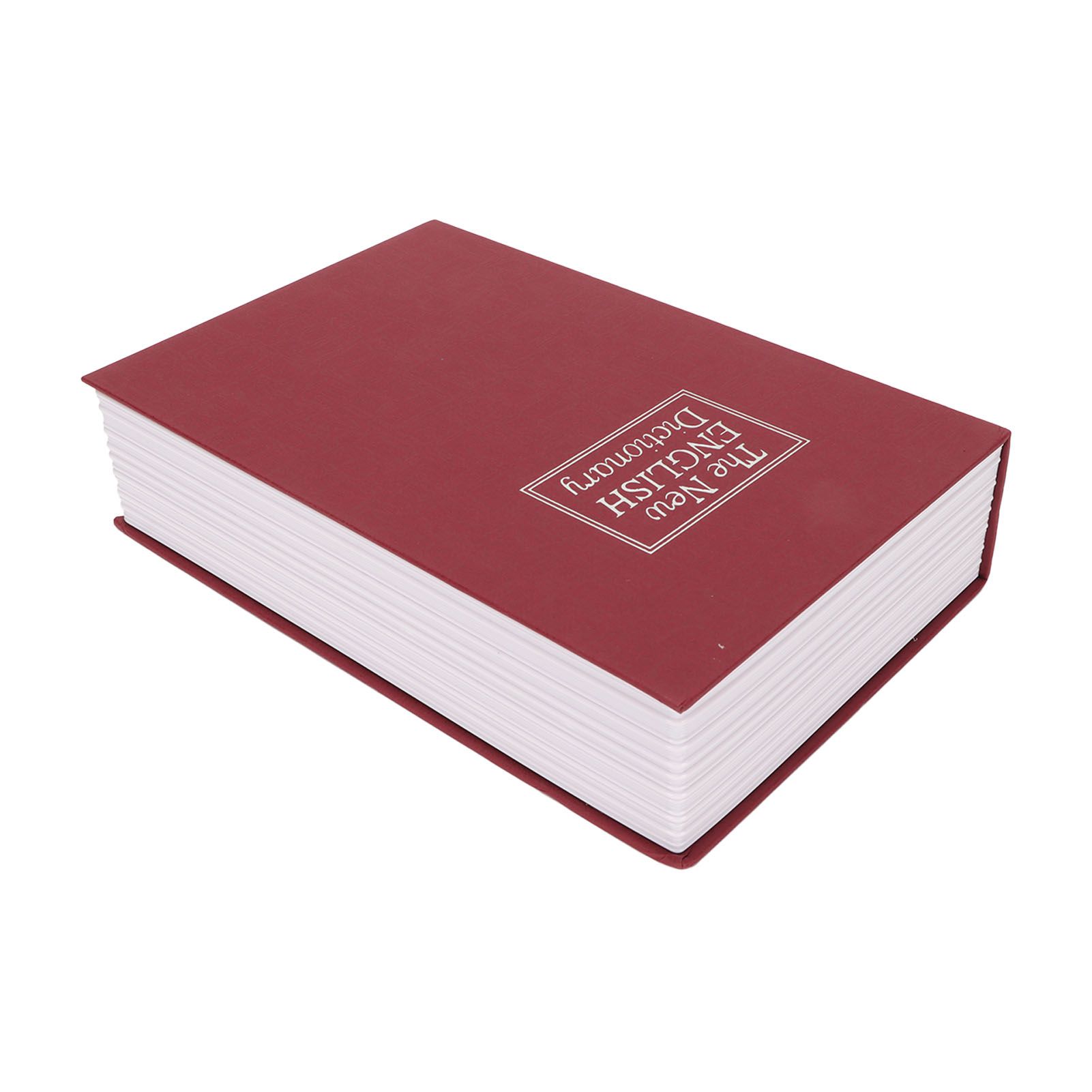 Book Safe Small Diversion Book Safe Storage Lock Box Money Coins Cards Hiding view 10